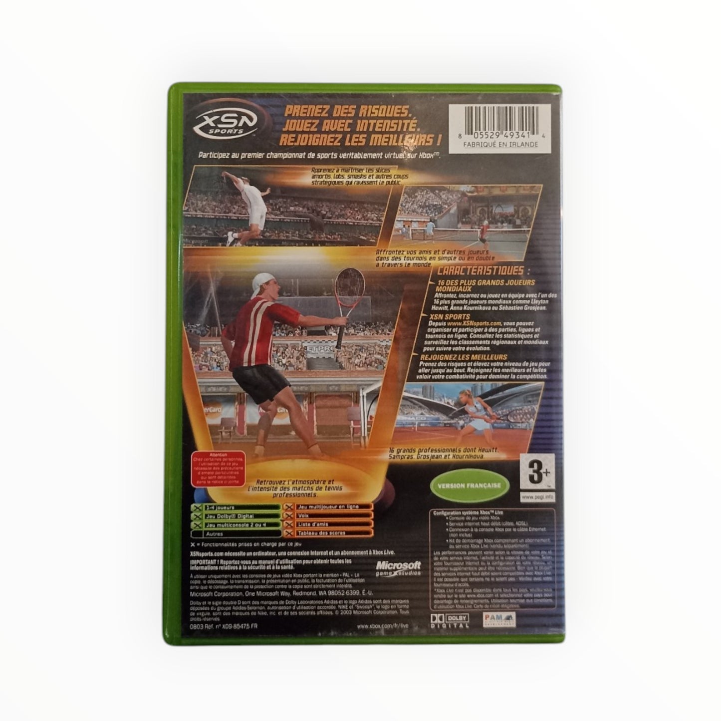 Top Spin xbox