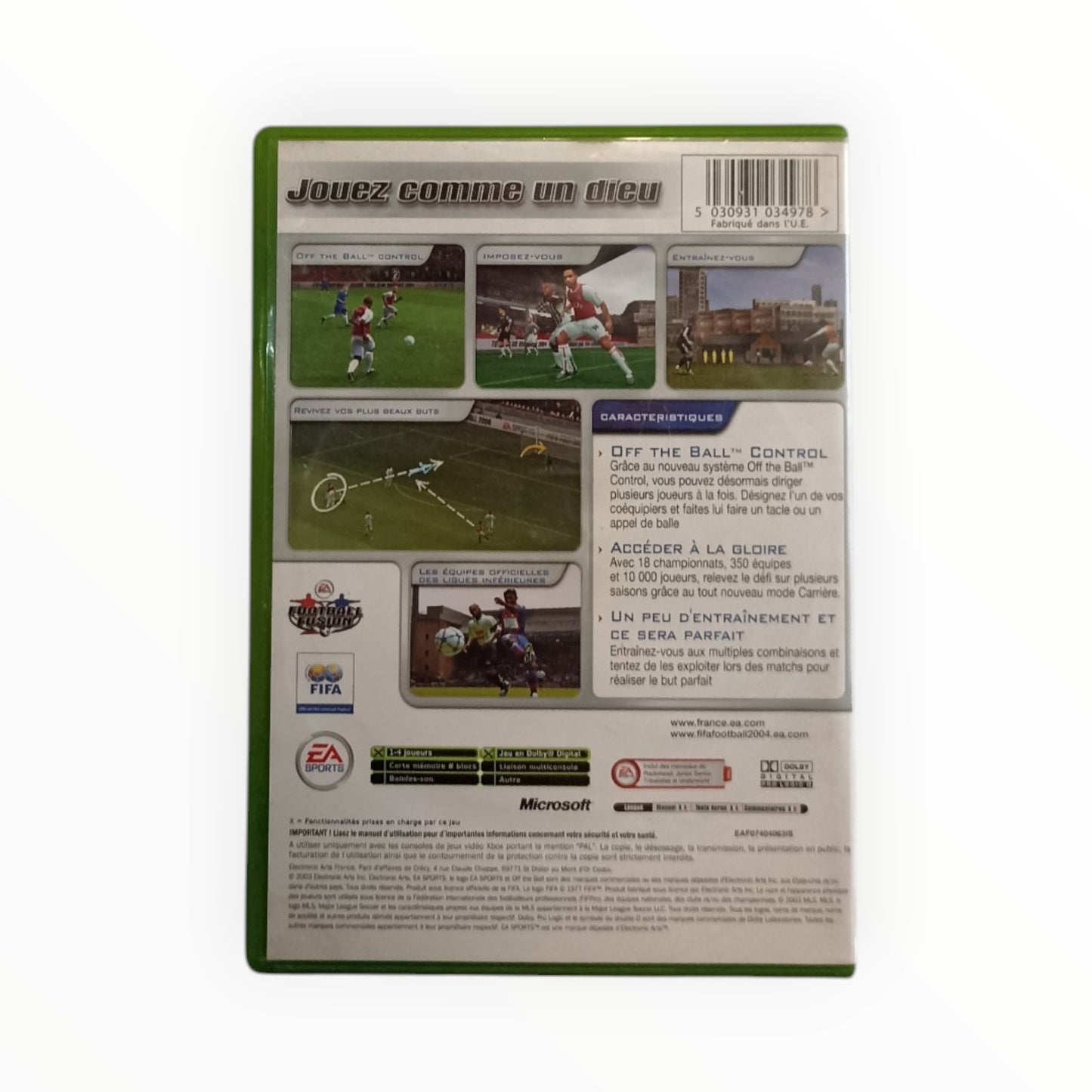 FIFA Football 2004 Xbox