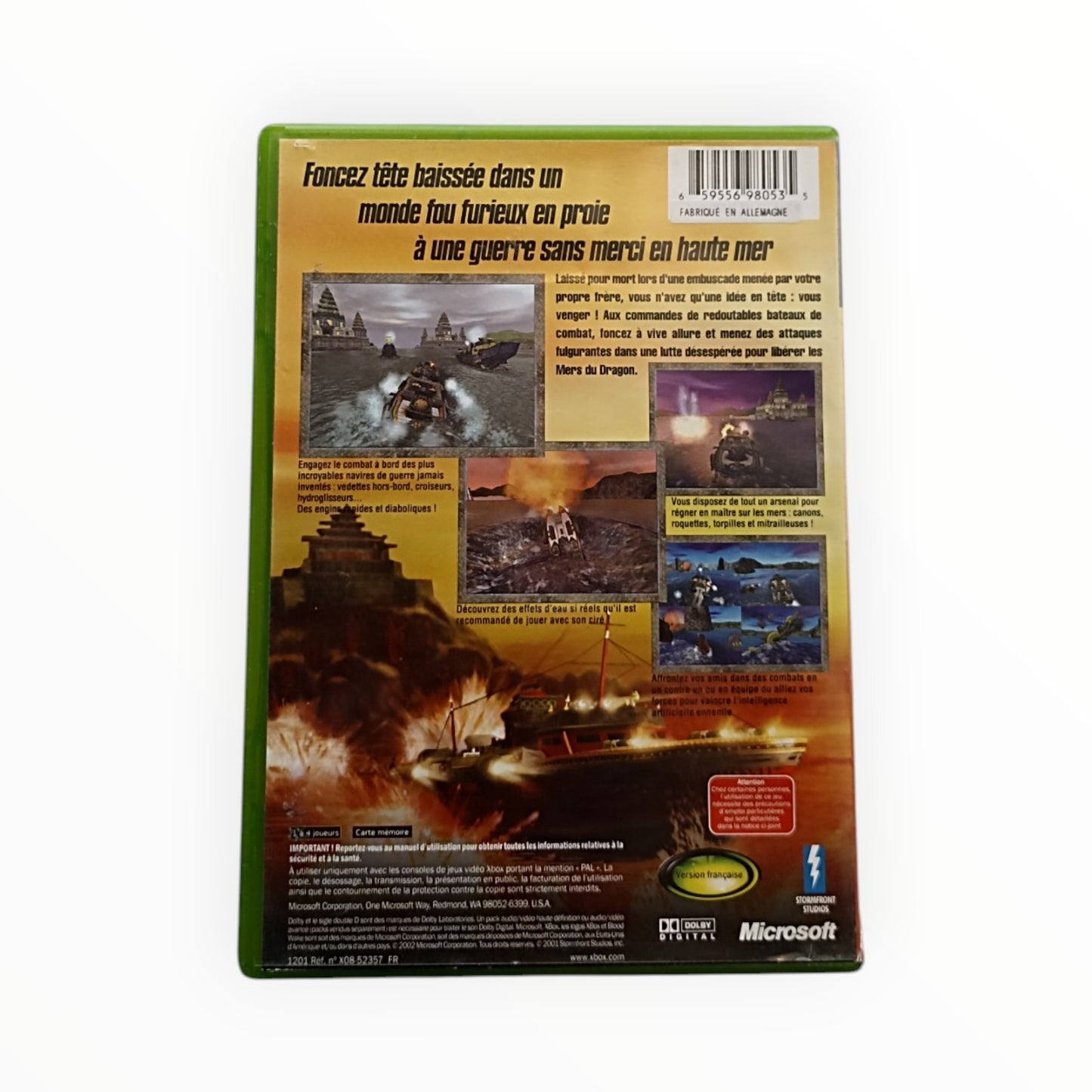 Blood Wake Xbox complet