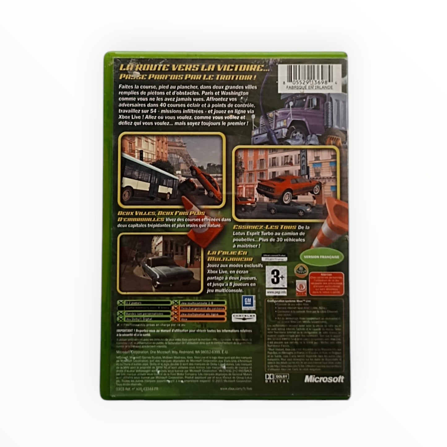 Midtown Madness 3 Xbox complet