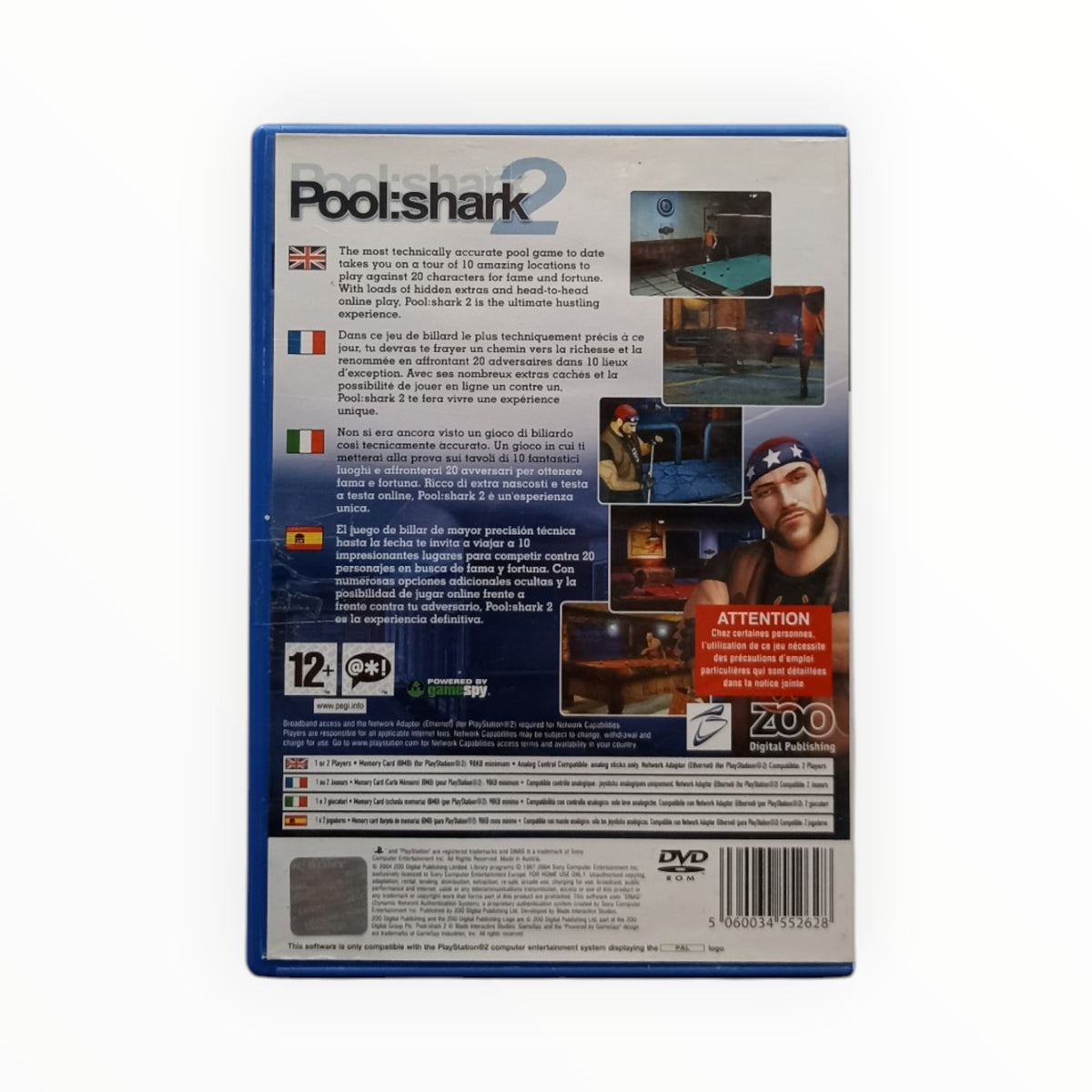 Pool Shark 2 PS2