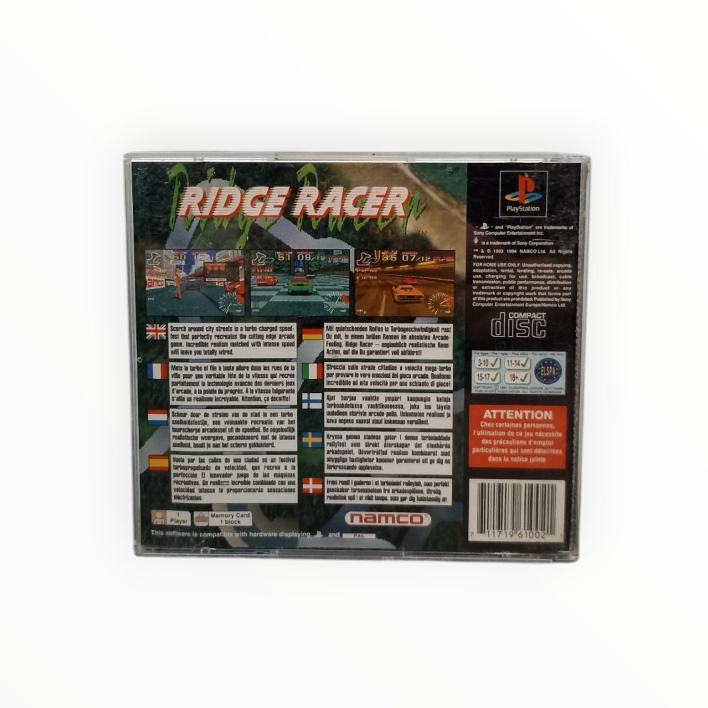 Ridge Racer PS1