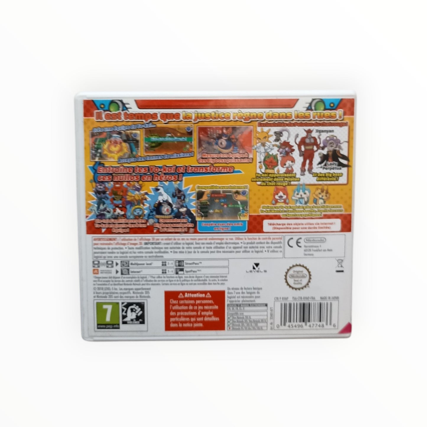 Yo-Kai Watch Blasters Peloton du Chat Rouge Jeu Nintendo 3DS
