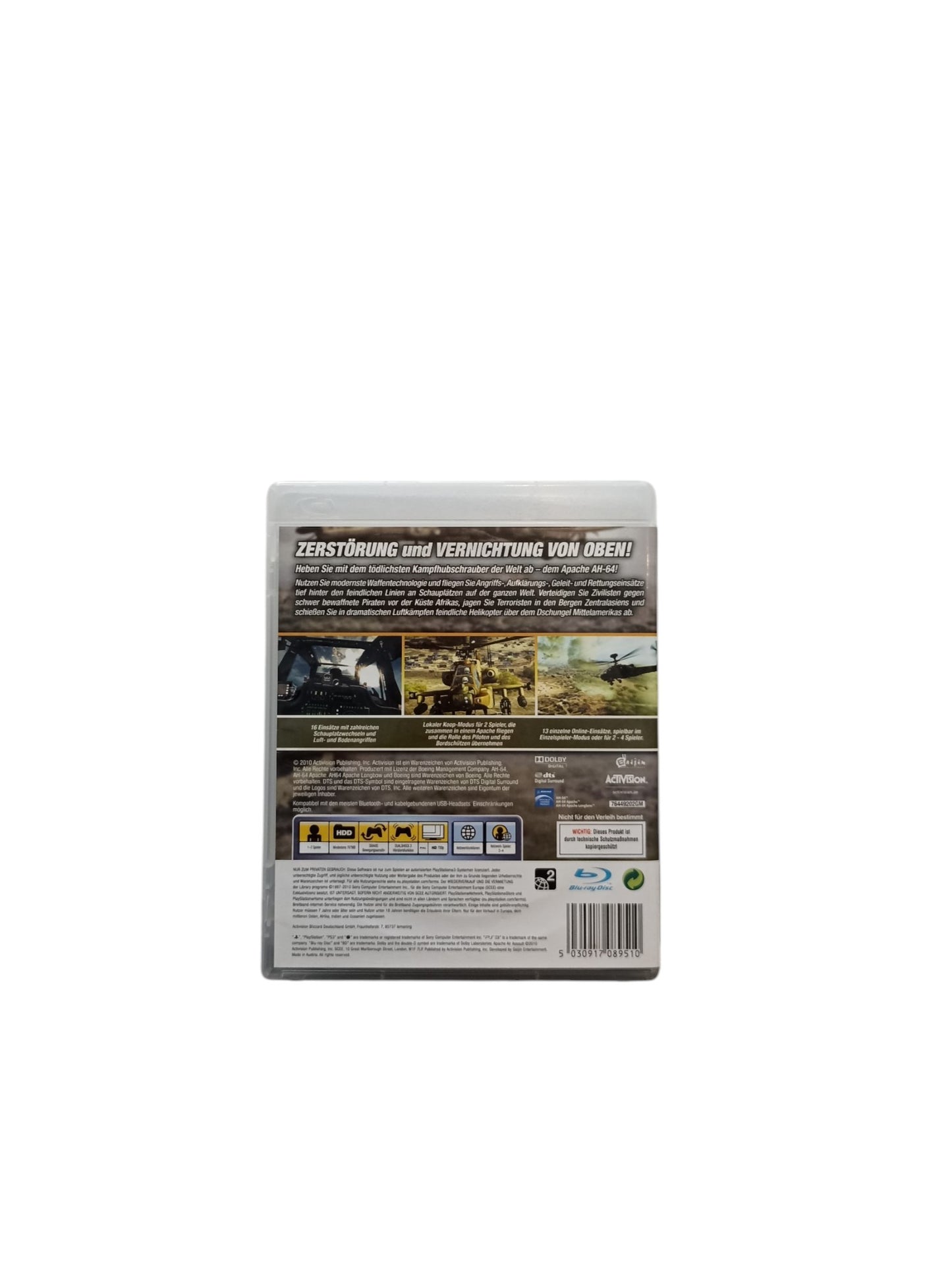 Apache Air Assault PlayStation 3 PS3