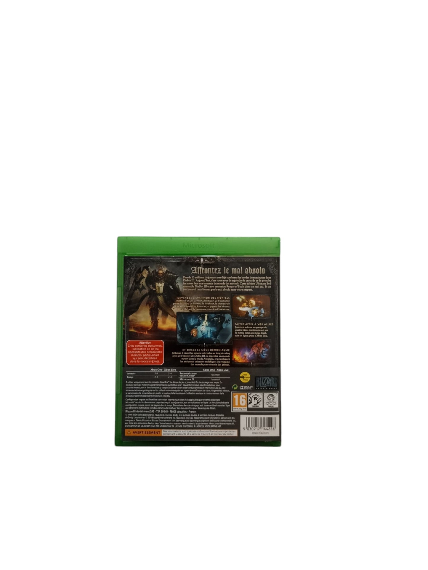 Diablo III: Reaper of Souls Ultimate Evil Edition Xbox One complet
