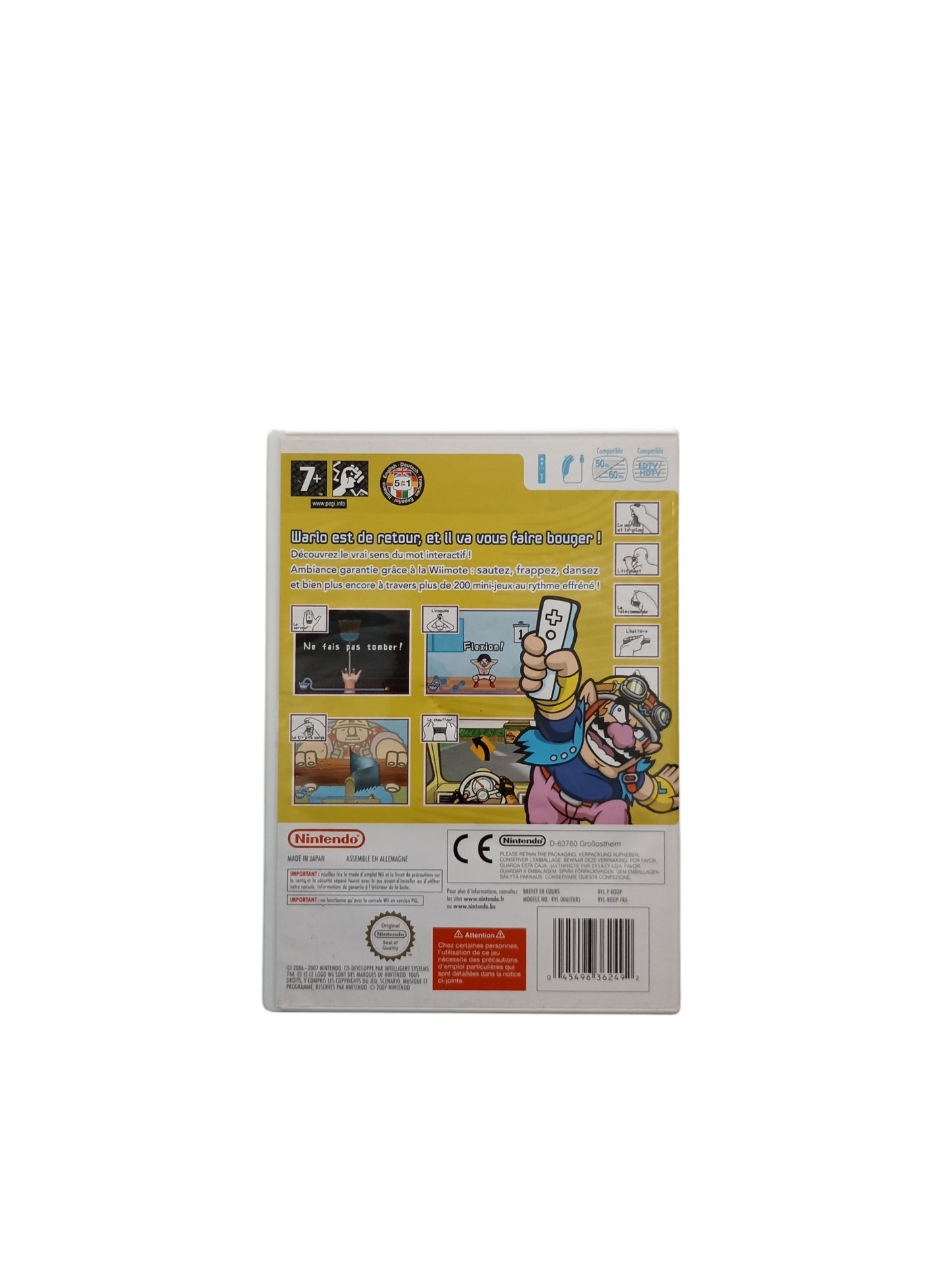 Wario Ware Smooth Moves Nintendo Wii