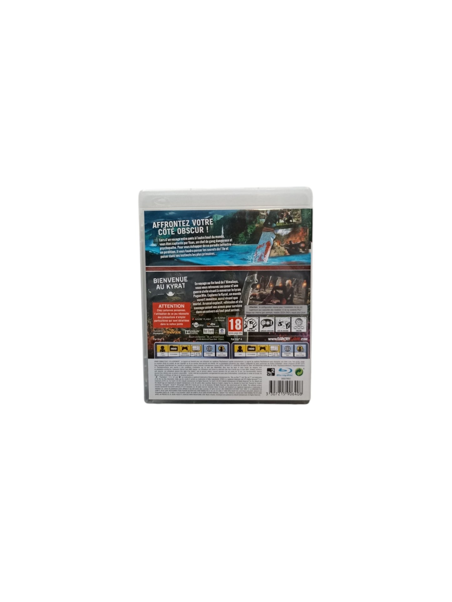 Farcry 3 & Farcry 4 Double Pack Playstation 3 (PS3)