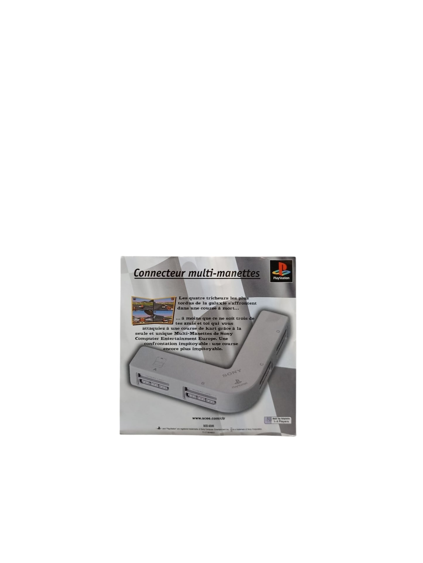 Jaquette Avant Crash Team Racing Version Platinum