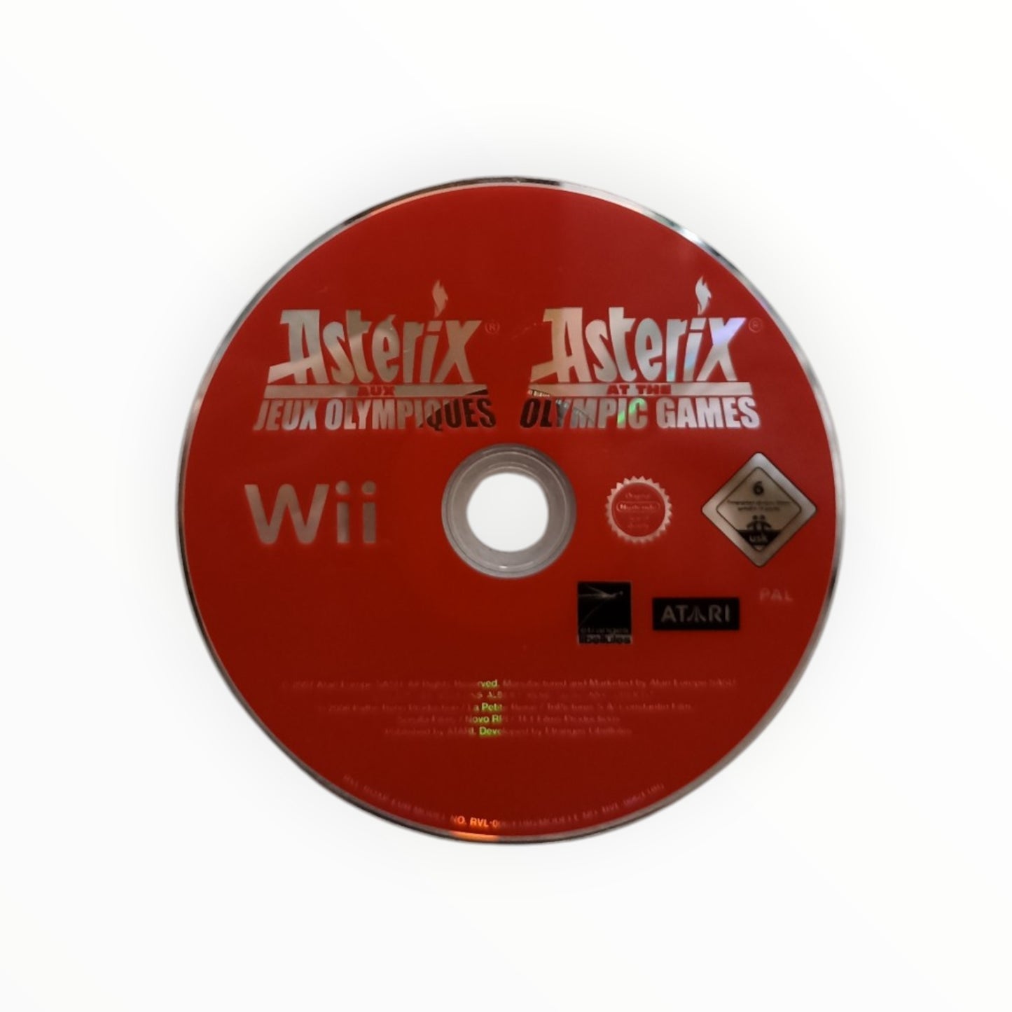 CD seuls Astérix aux Jeux Olympiques Nintendo Wii Version français