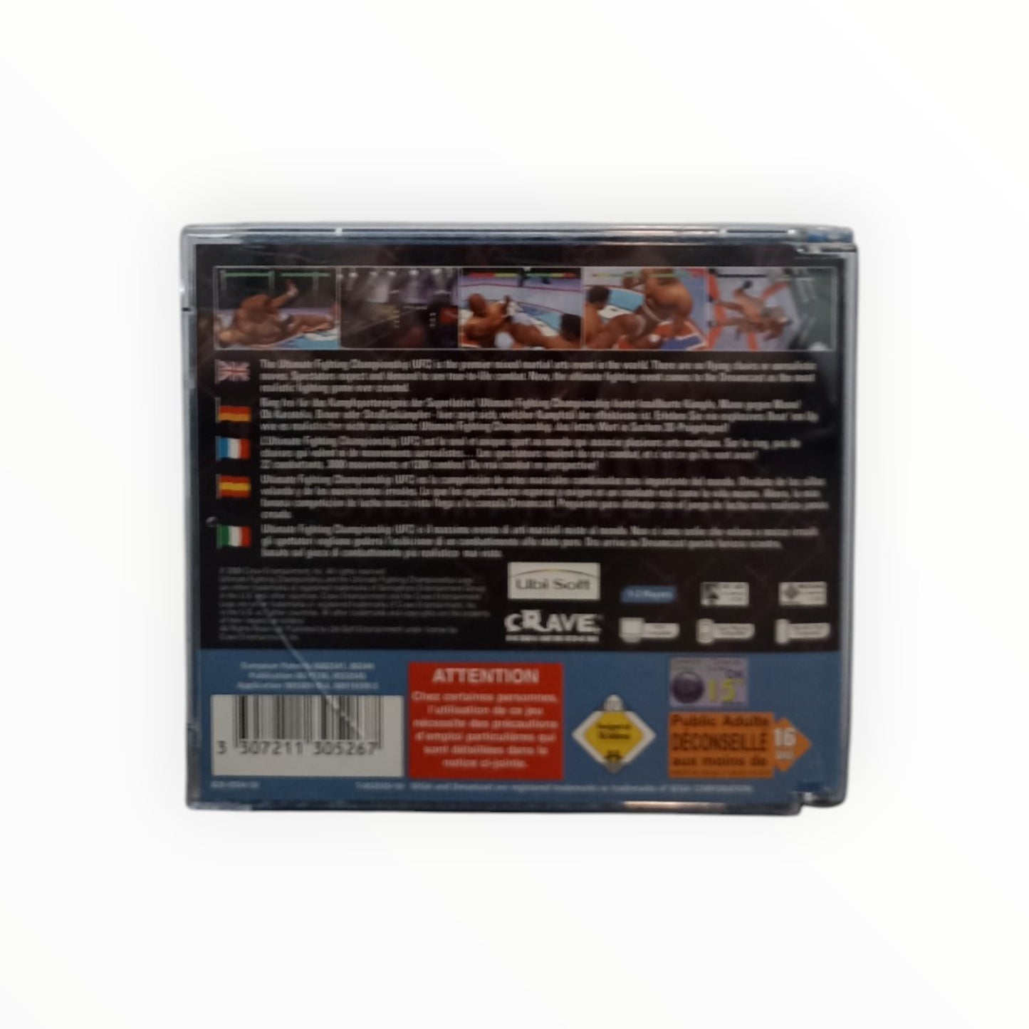 Ultimate Fighting Championship Dreamcast FRA complet