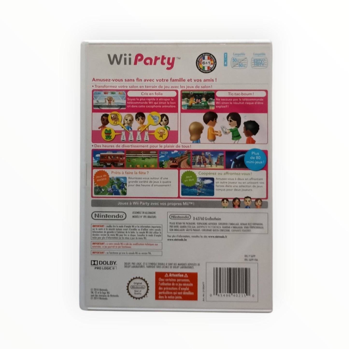 Wii Party Nintendo Selects EUR Nintendo Wii (Wii)