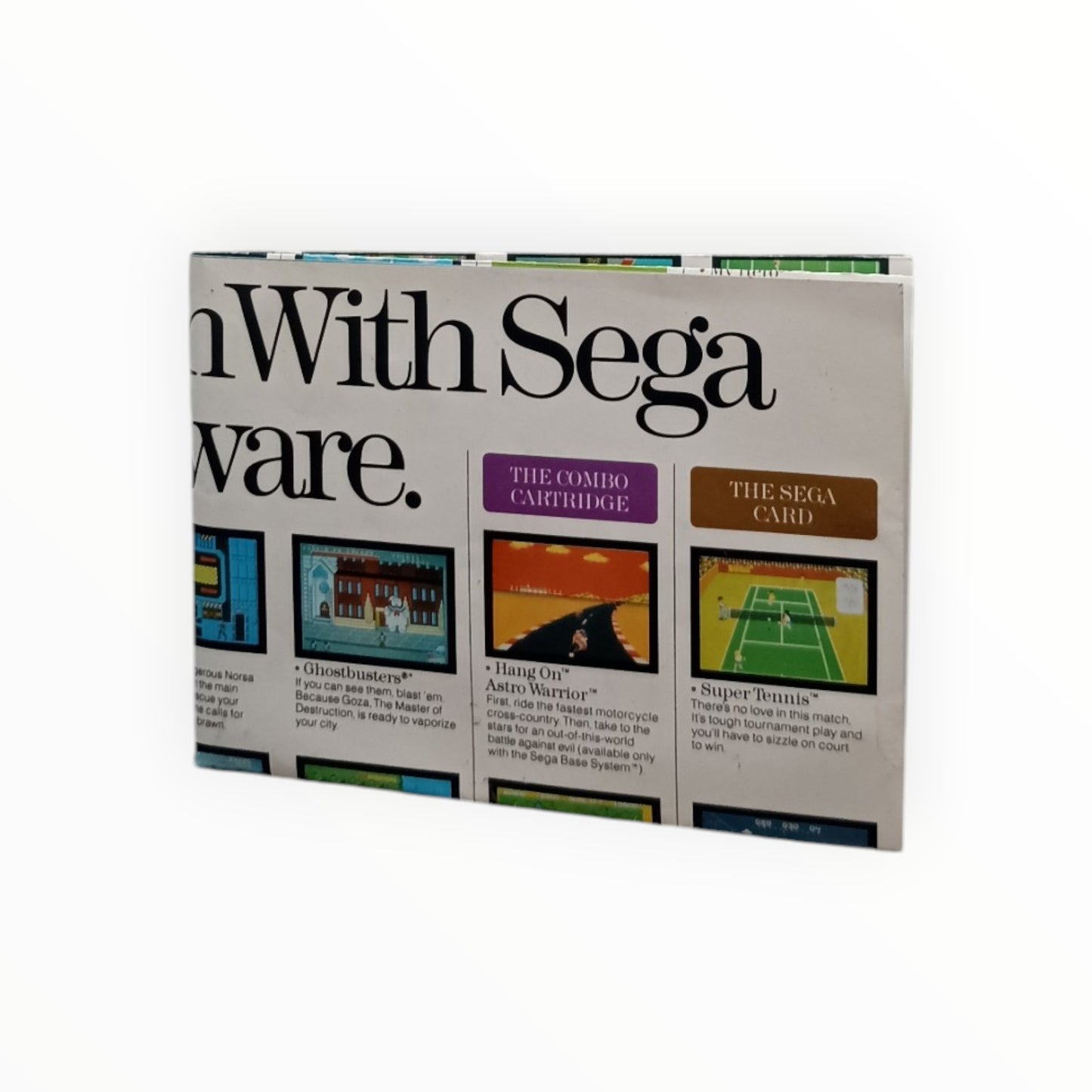 Dépliant Sega Master System