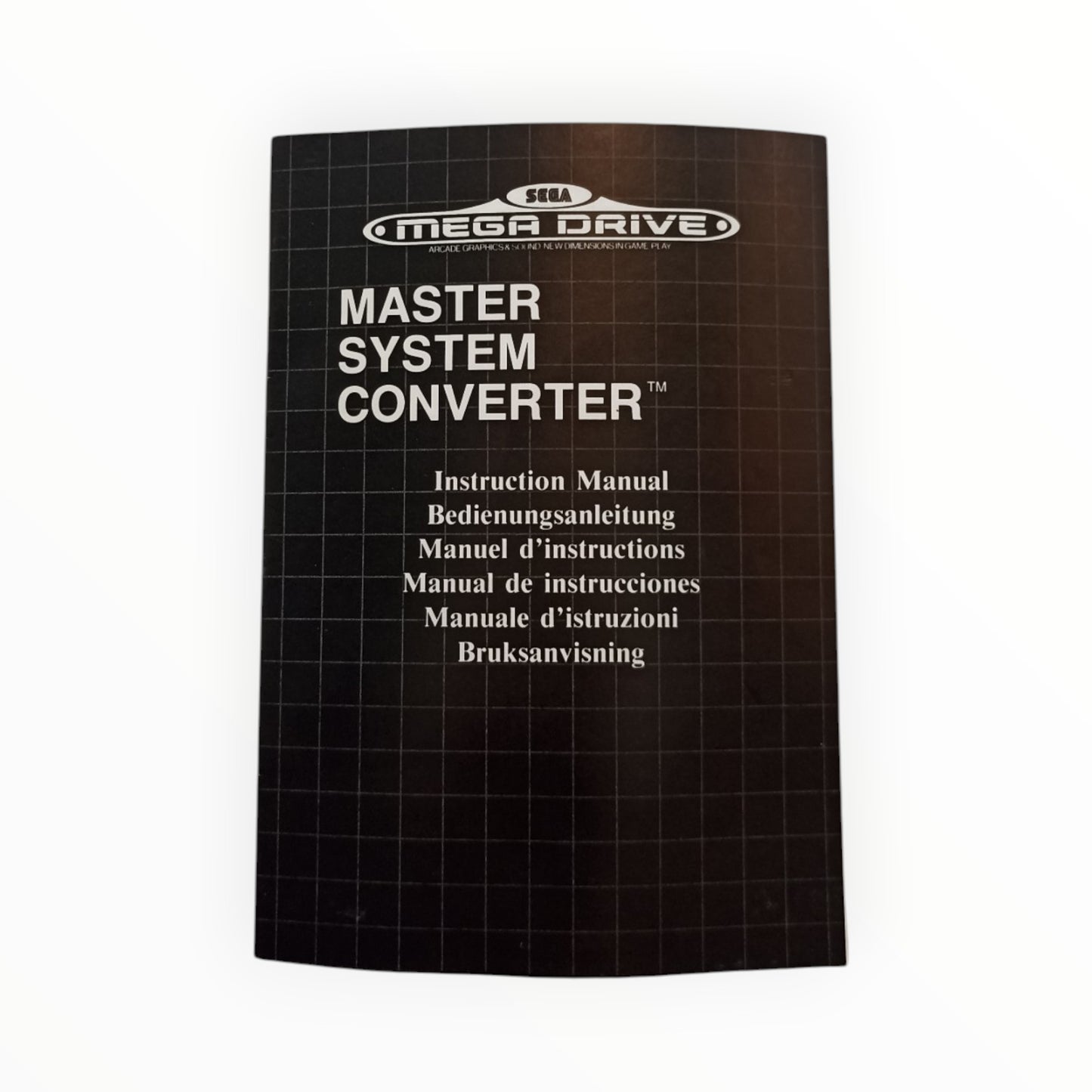 Master System Converter Notice Sega Mega Drive