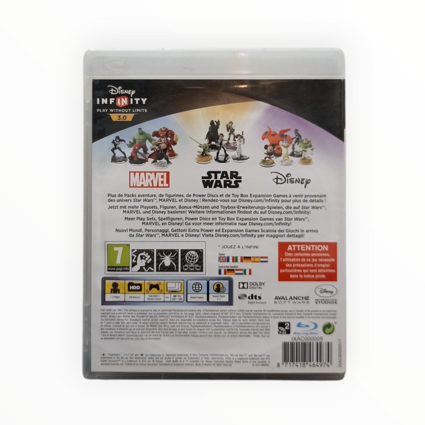 Disney Infinity PlayStation 3 (PS3) Français Complet