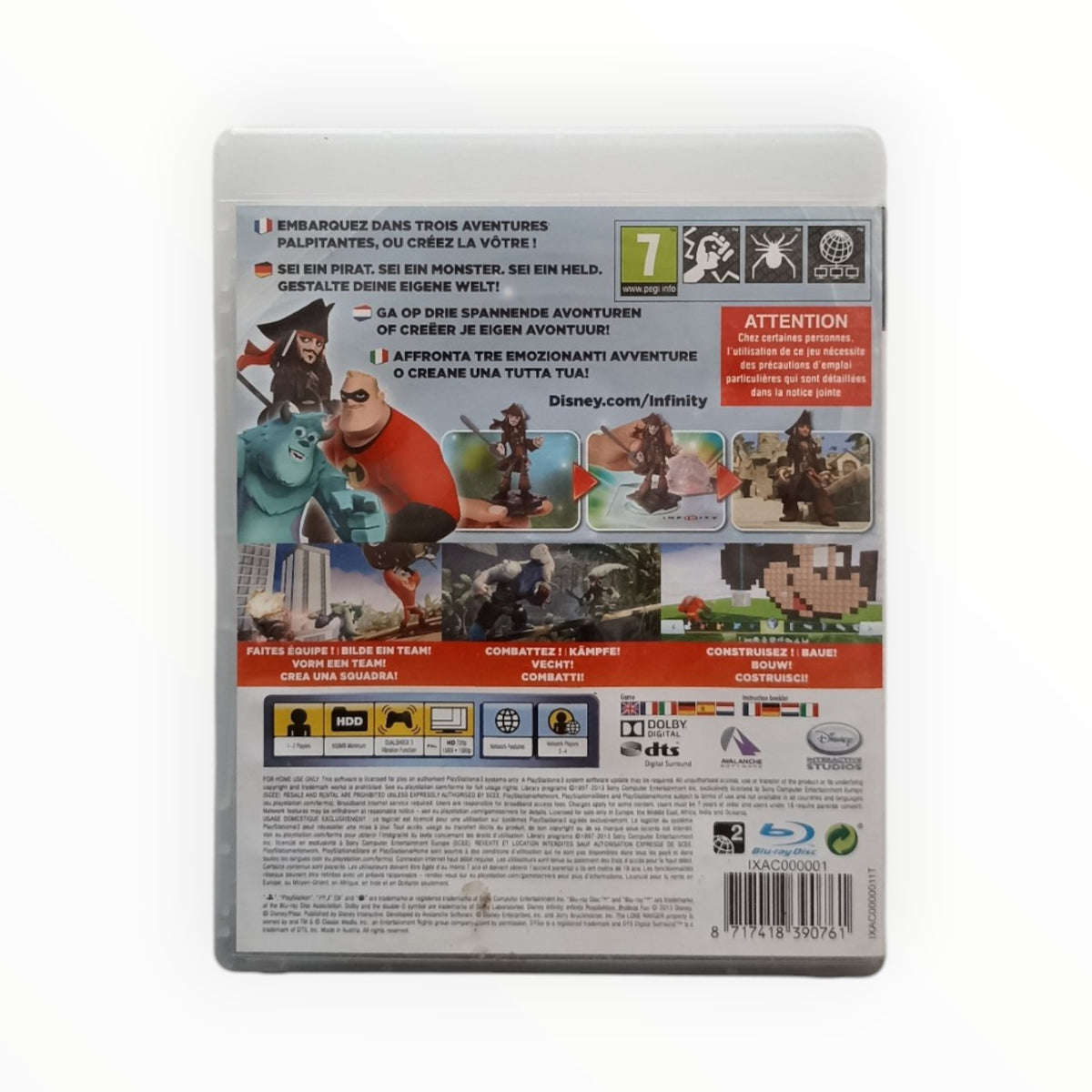 Disney Infinity PlayStation 3 (PS3) Français