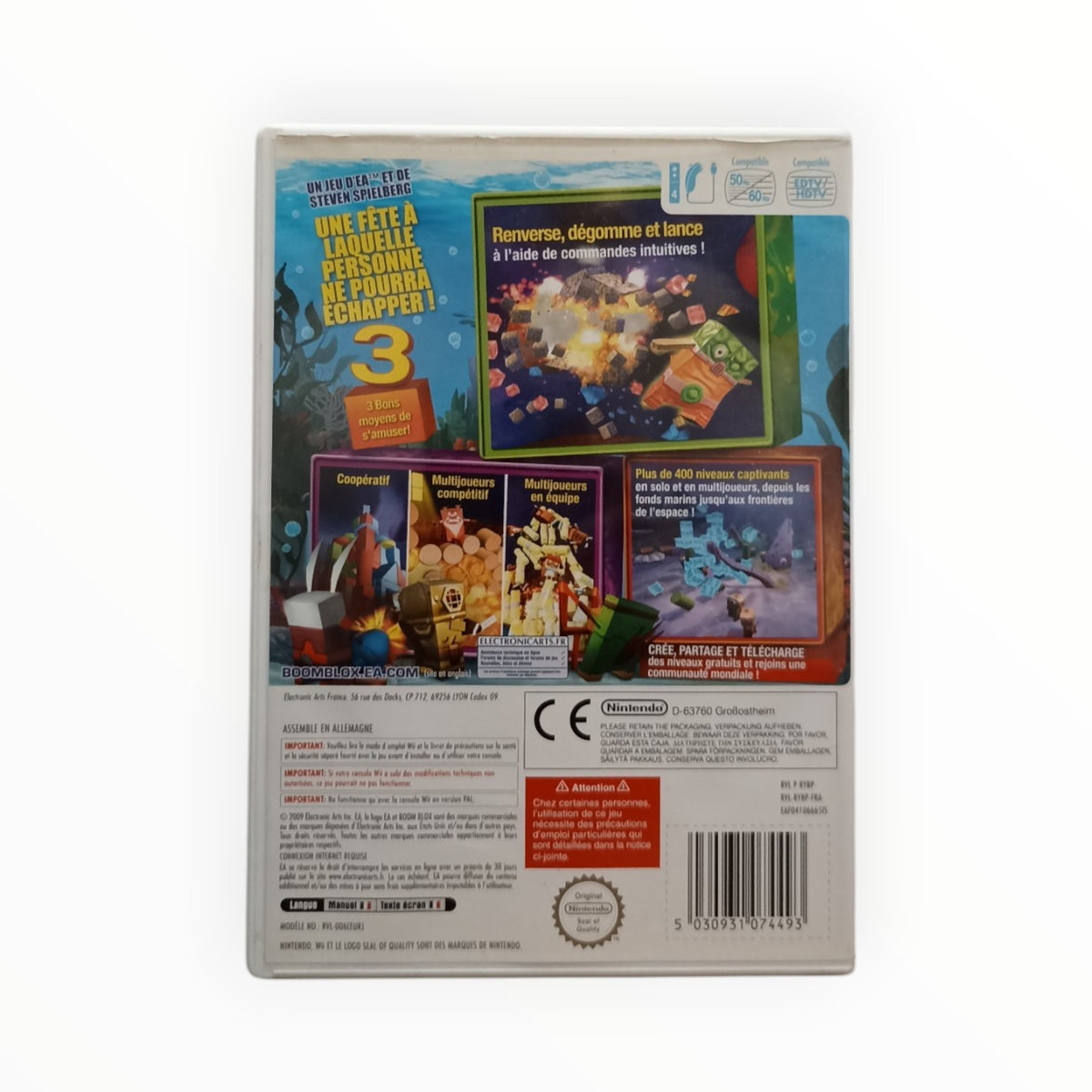 Smash Party Boom Blox Nintendo Wii Complet FRA