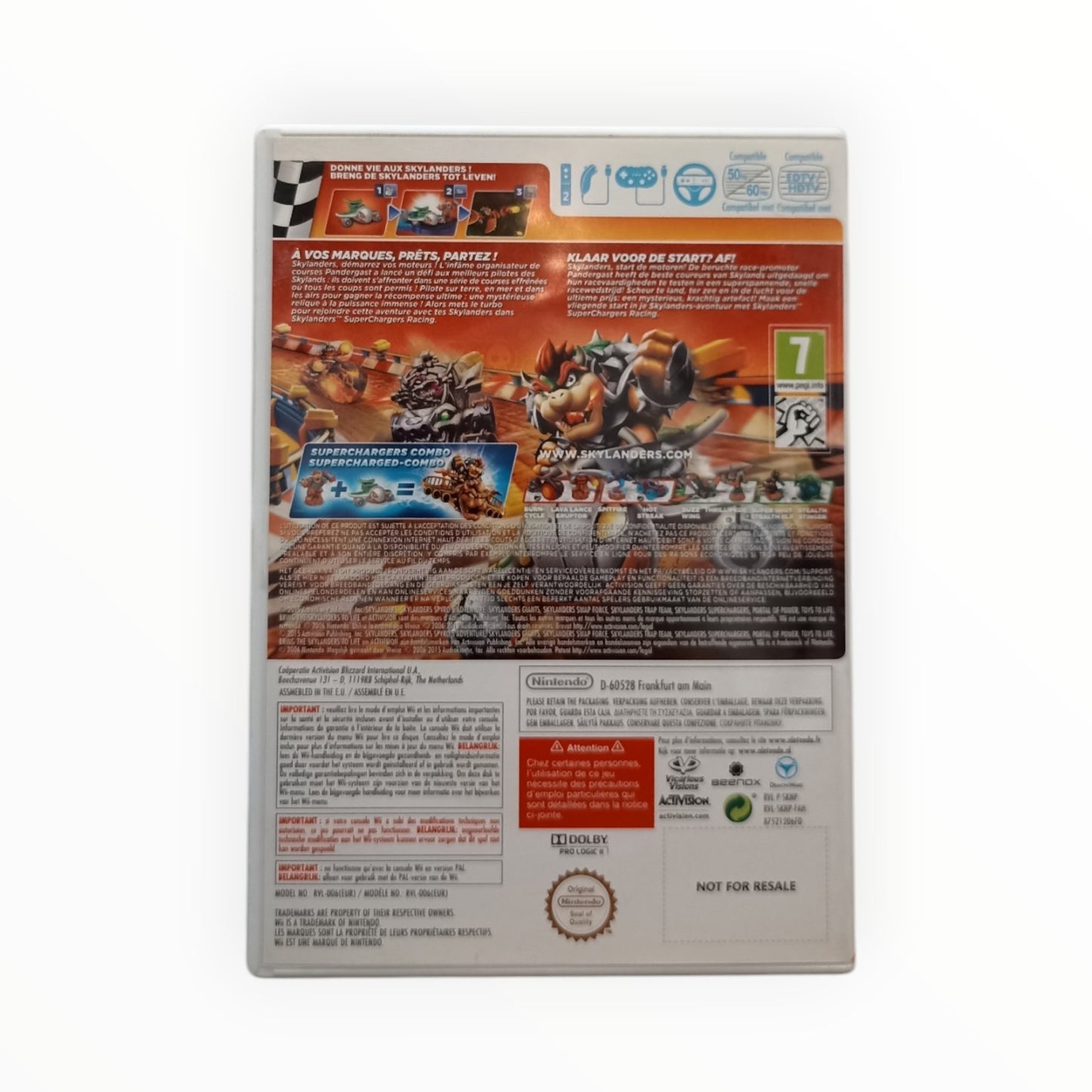 Skylanders SuperChargers Racing Nintendo Wii FRA