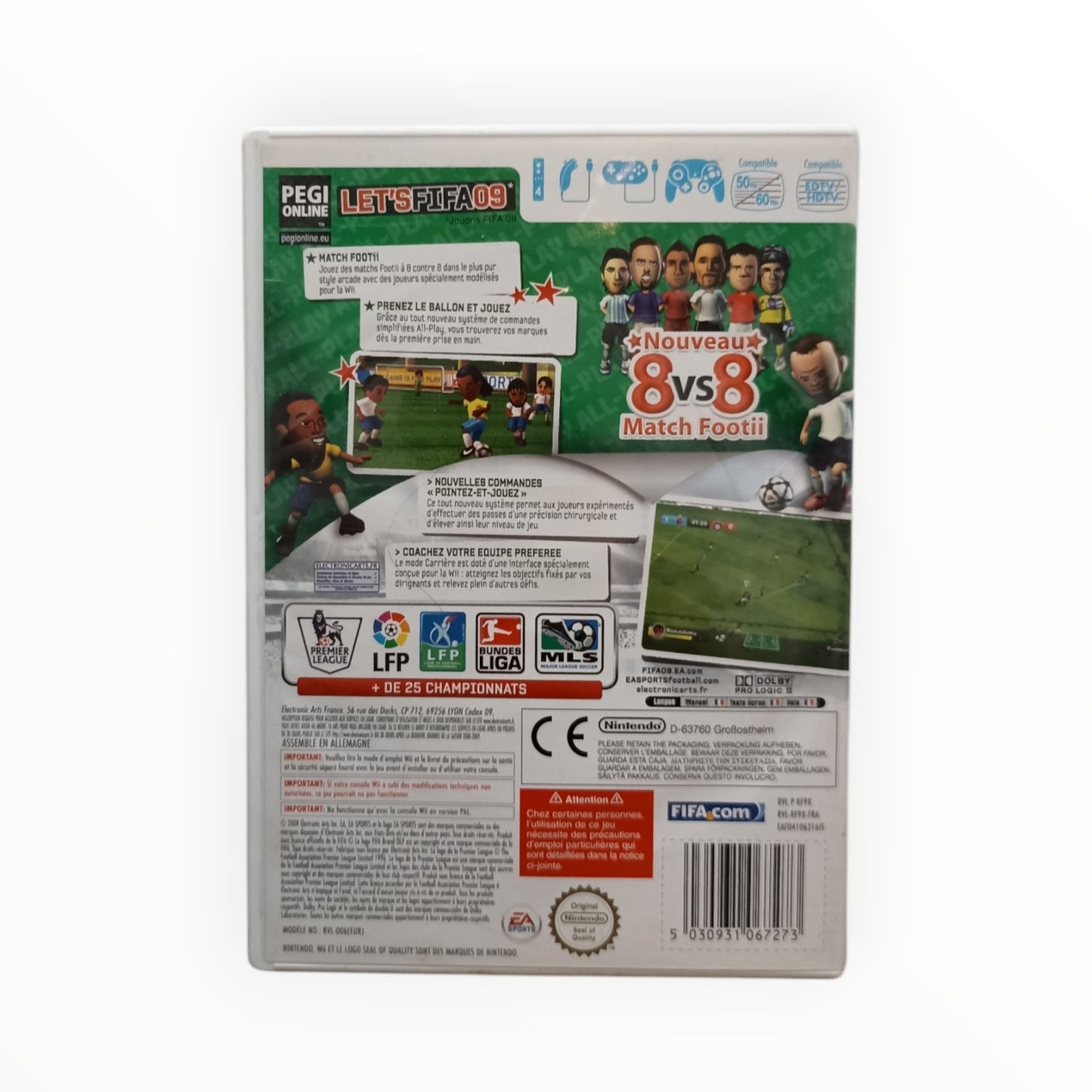 FIFA 09 All Play Nintendo Wii Complet FRA