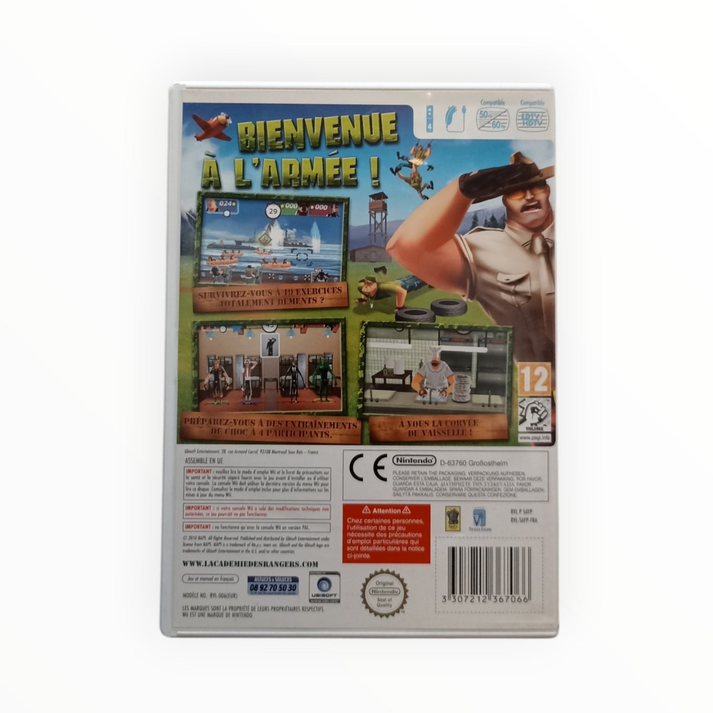 L'académie des Rangers Nintendo Wii Complet FRA