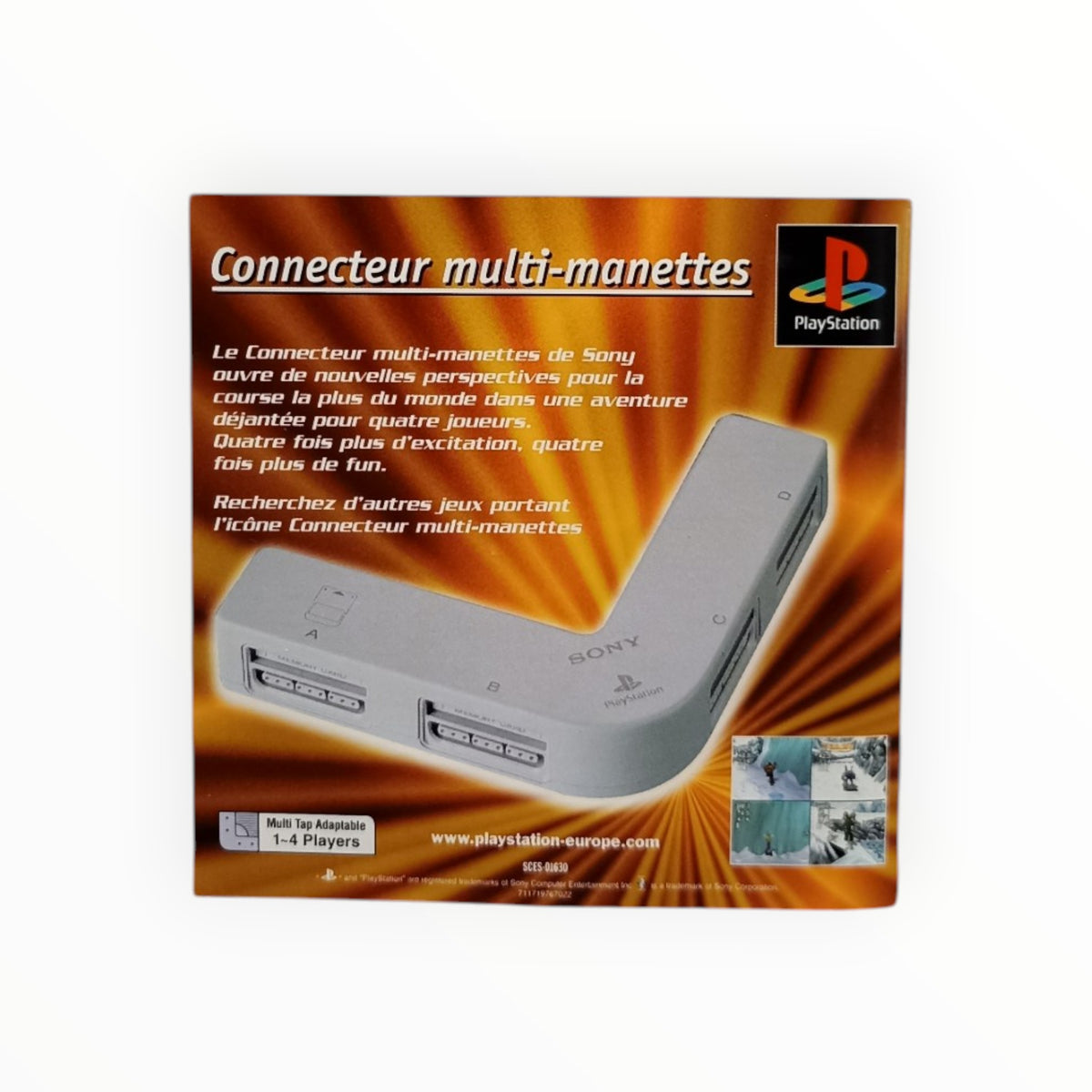 Notice Running Wild Playstation 1 (PS1) FRA
