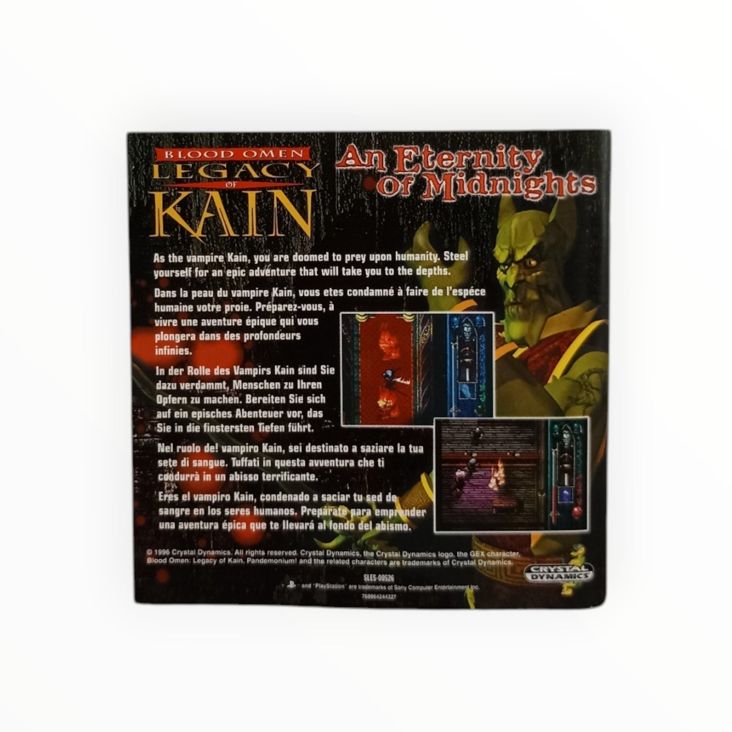 Notice Pandemonium Playstation 1 (PS1) FRA