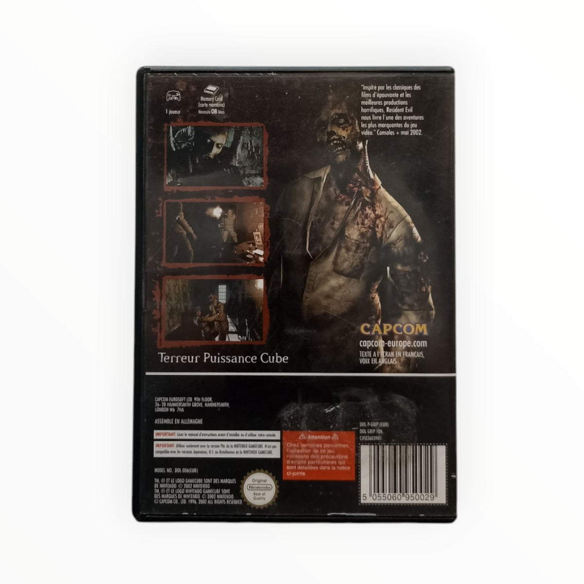 Resident Evil Nintendo GameCube Boite seule
