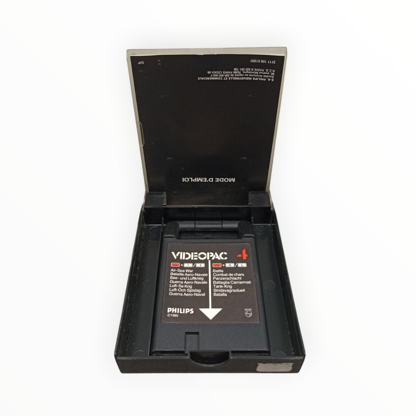 Philips Videopac 4 Air-Sea War / Battle Complet FRA sans jaquette avant