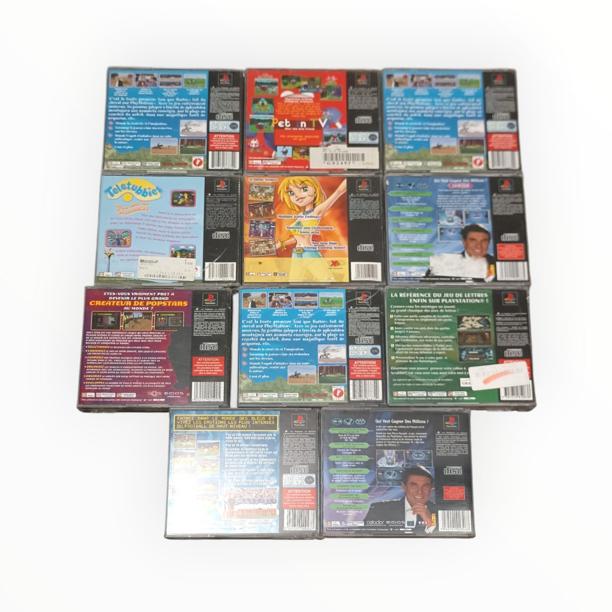 bundle Jeux Divers (Playstation 1 PS1) PAL Complet Seconde Vie