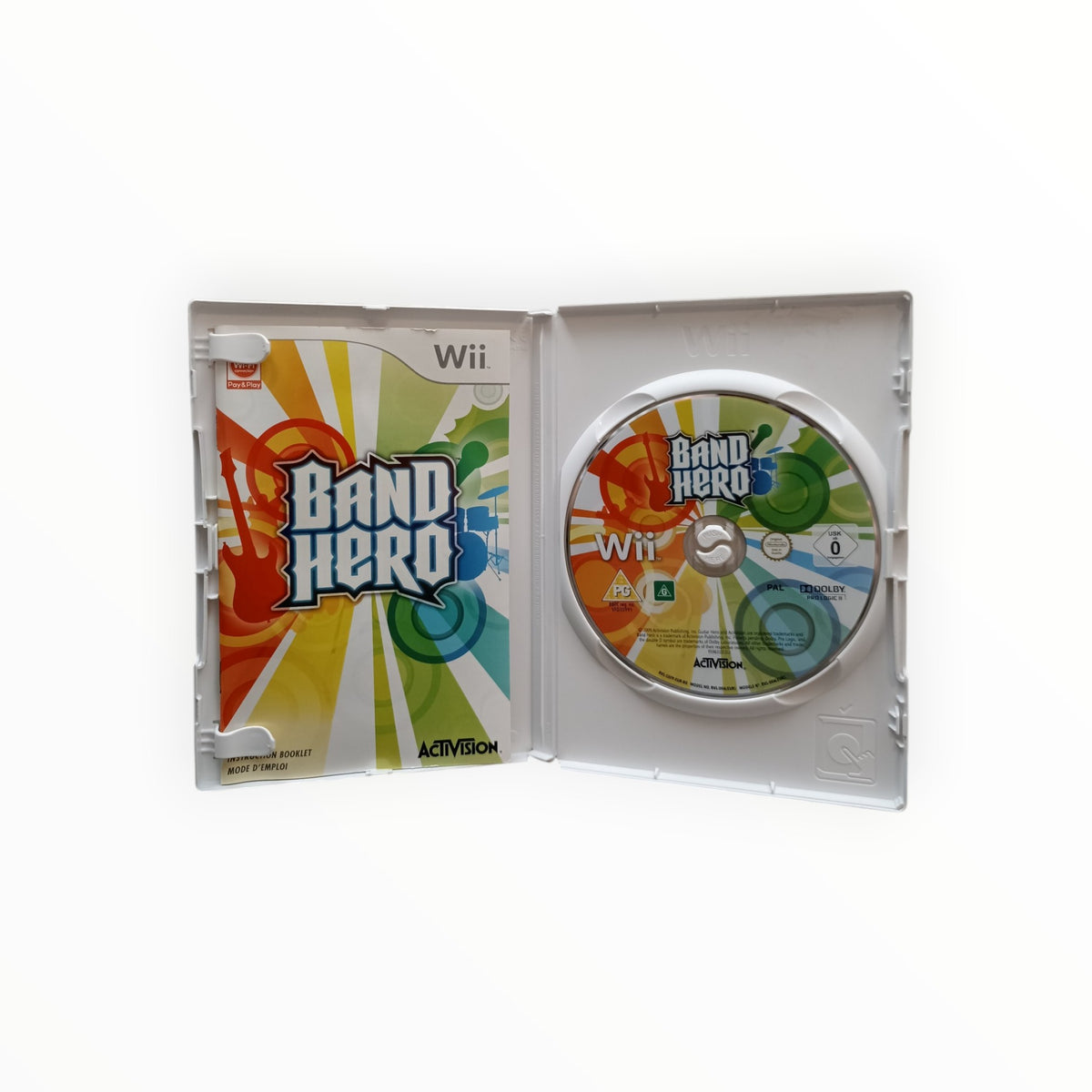 Band Hero Nintendo Wii PAL FRA complet