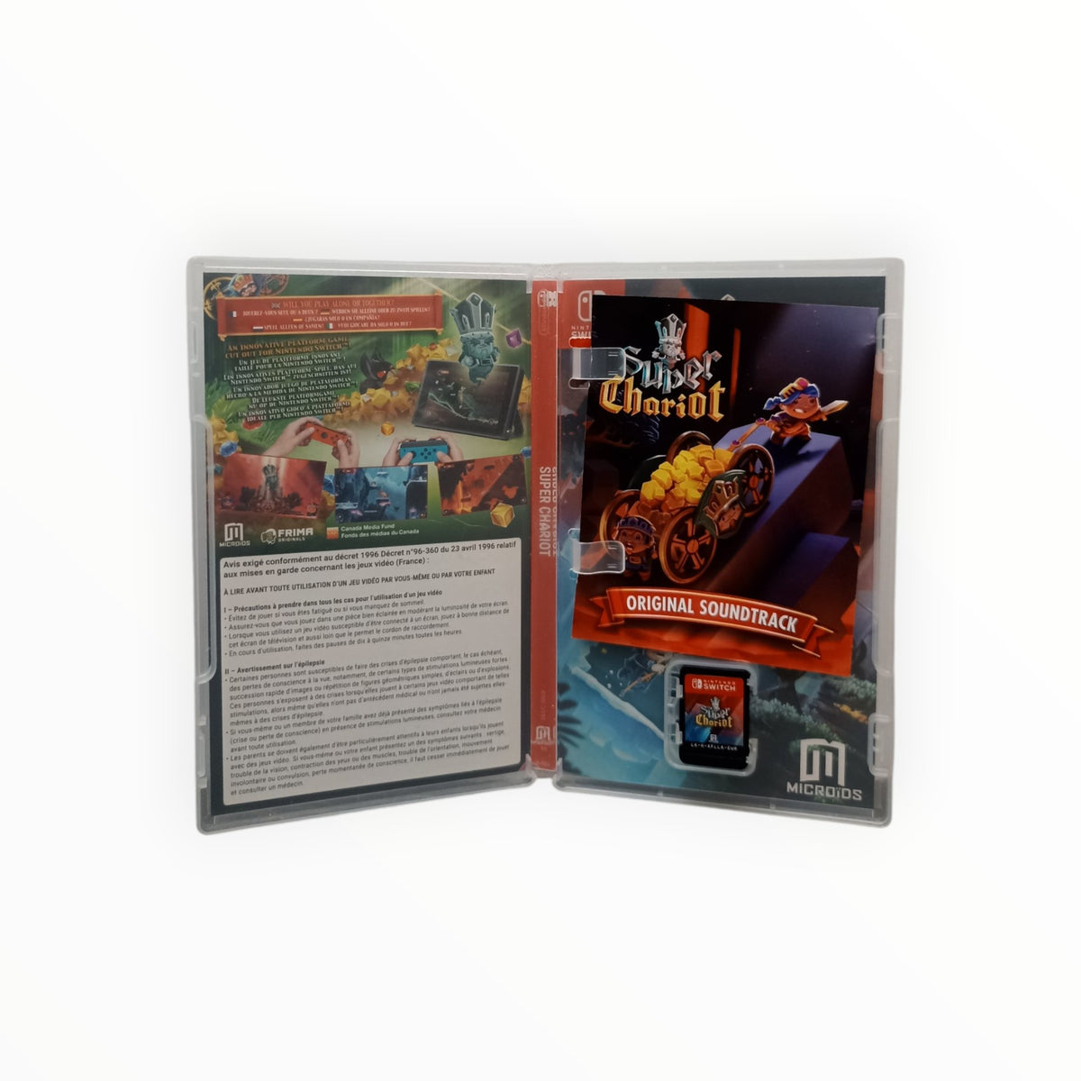 Super Chariot Nintendo Switch Version FRA