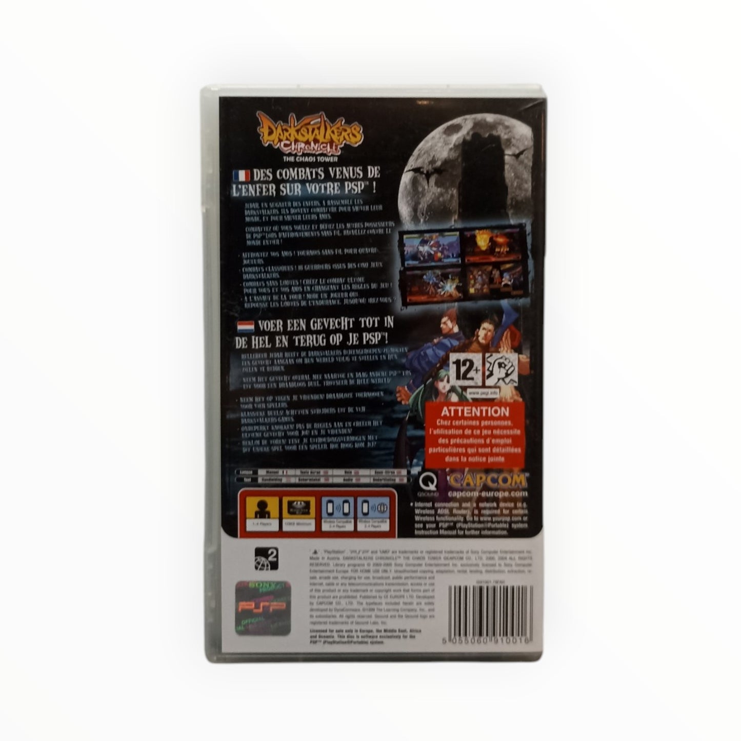 Darkstalkers Chronicle The Chaos Tower Playstation Portable (PSP) complet
