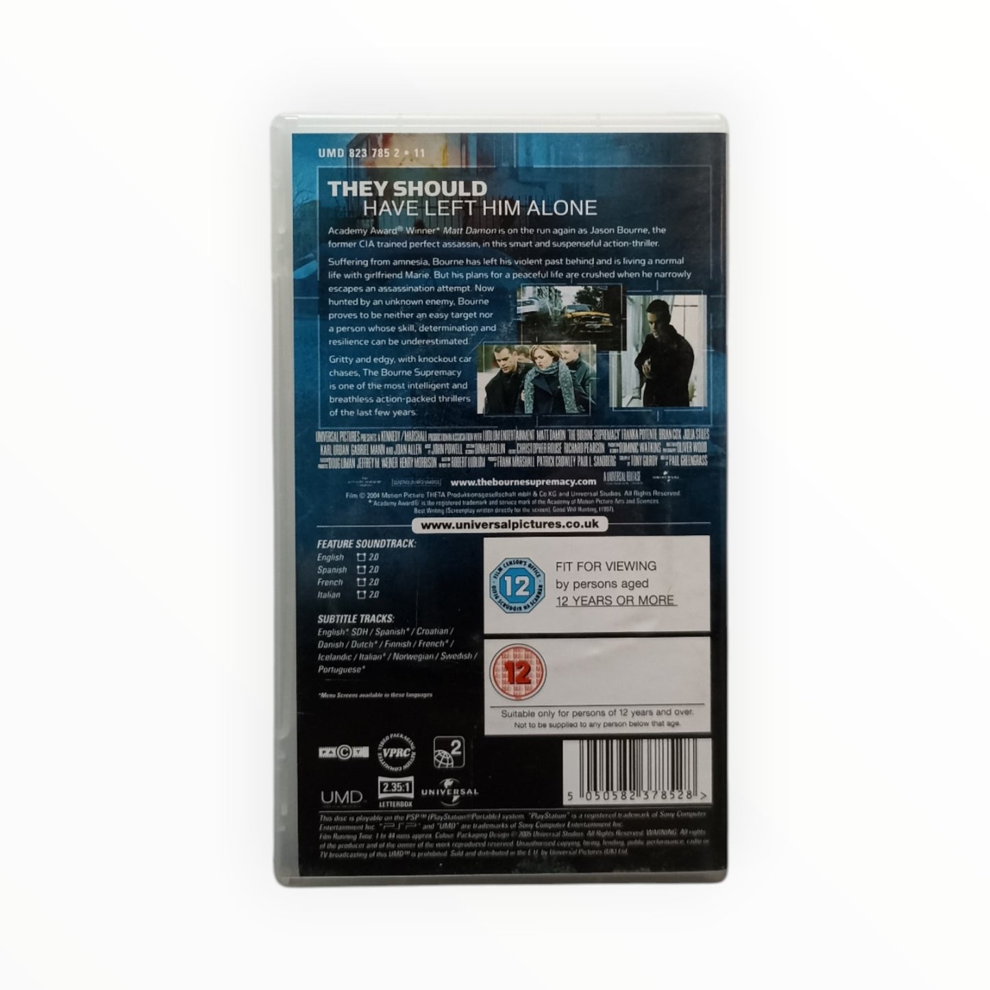 The Bourne Supremacy UMD Video Playstation Portable (PSP)