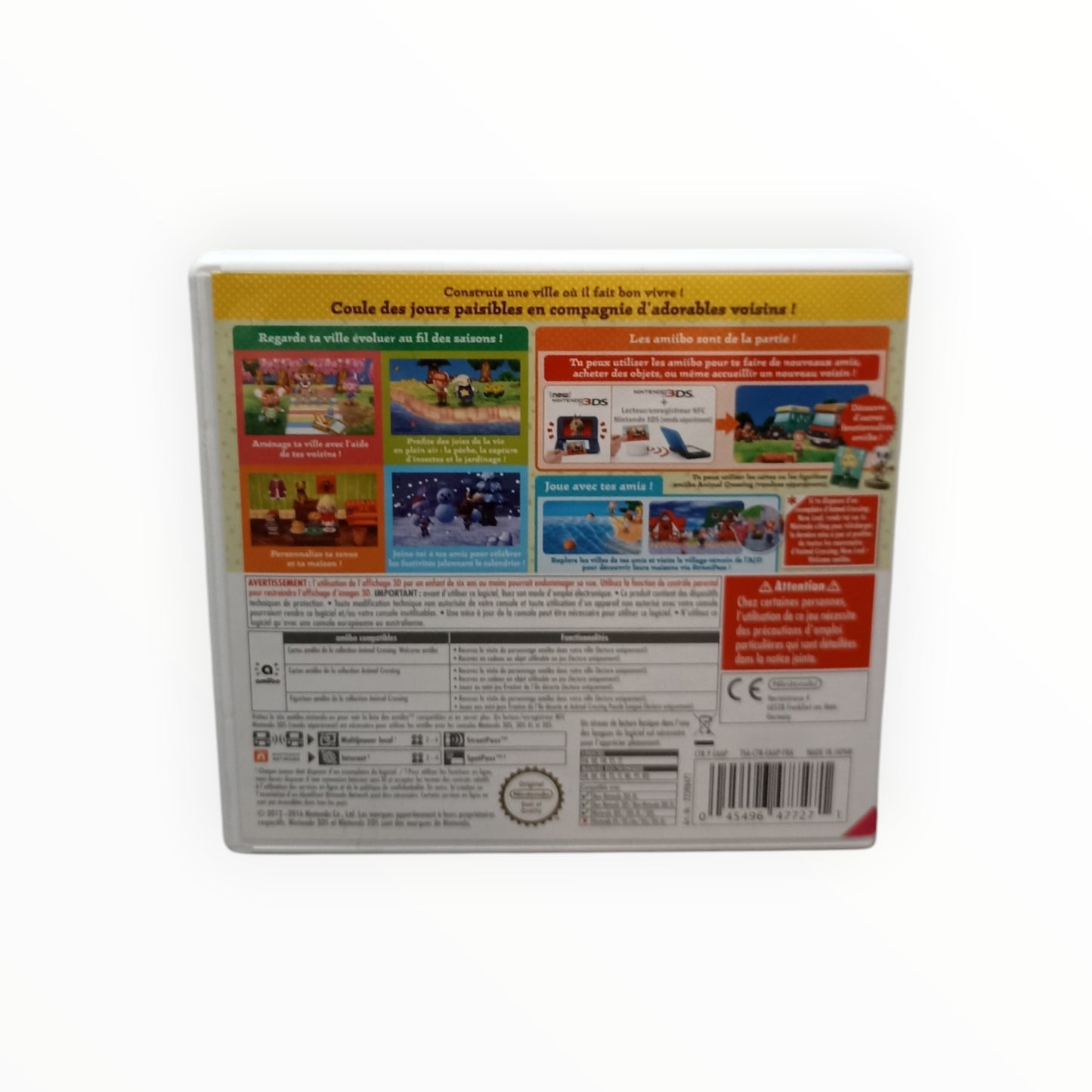 Animal Crossing New Leaf Welcome Amiibo Nintendo 3DS FRA Nintendo Selects