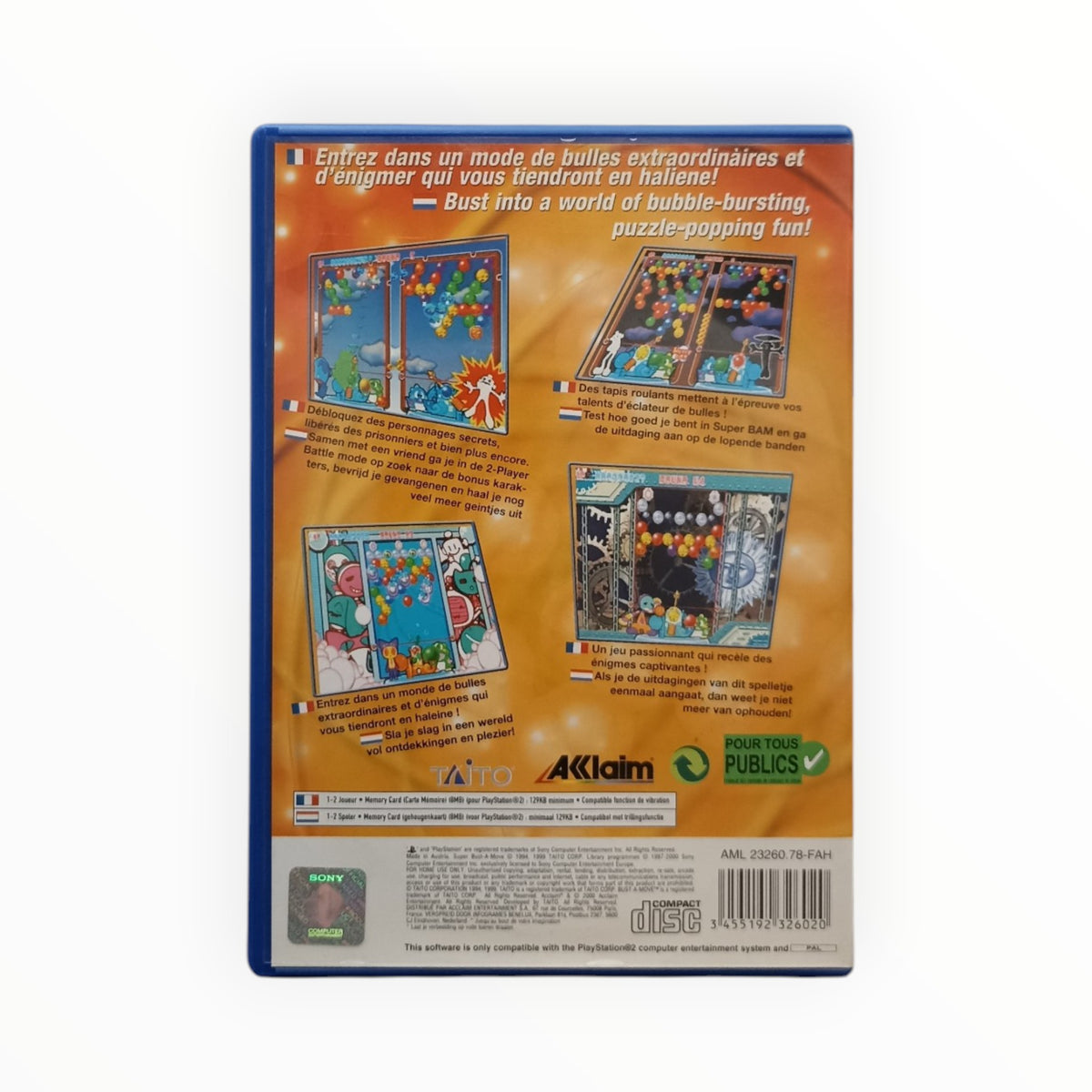 Super Bust A Move Playstation 2 (PS2) PAL Complet