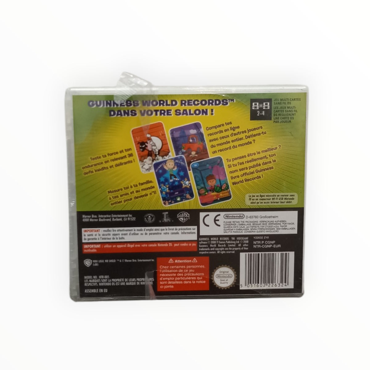 Guinness World Record Nintendo DS Neuf Sous Blister (FR)