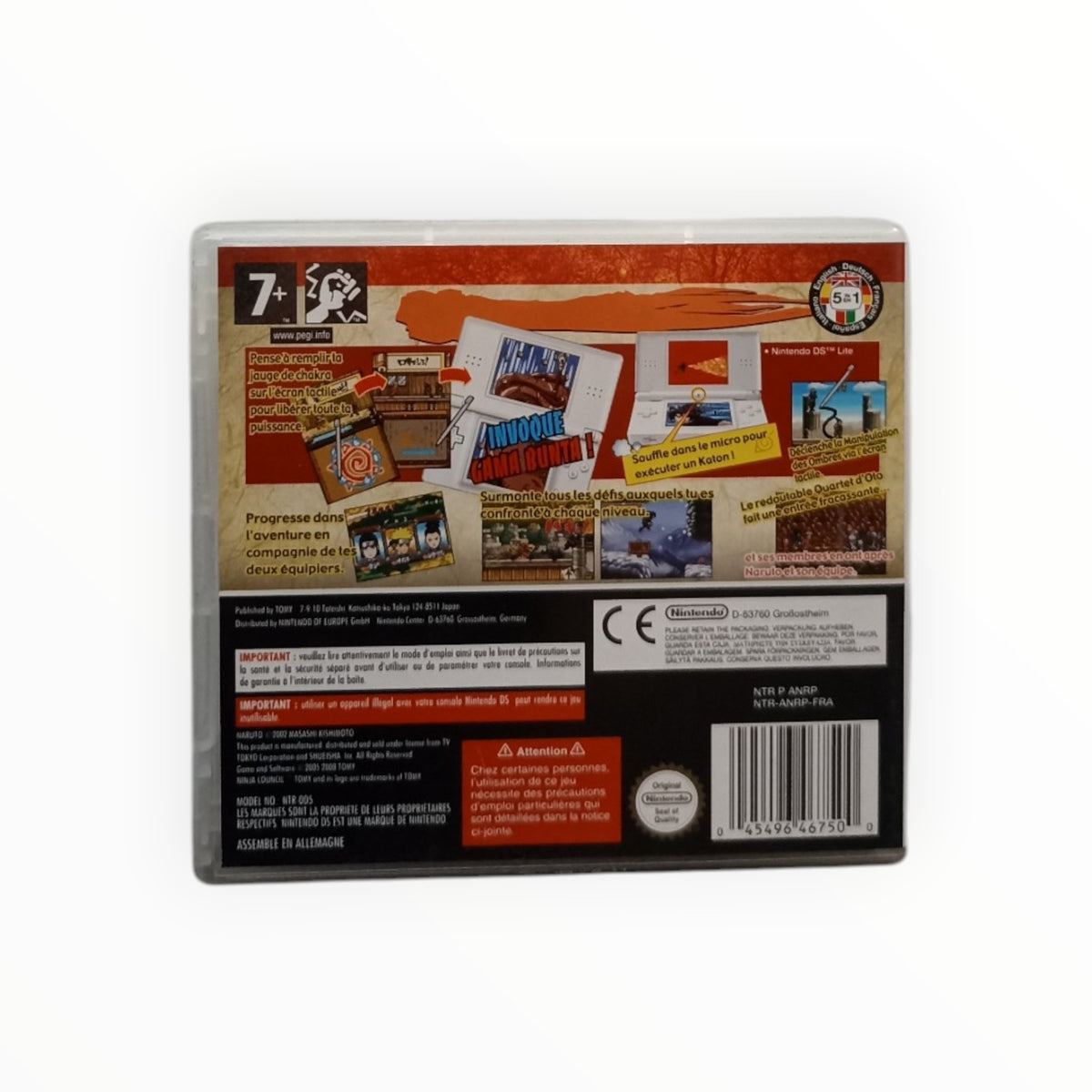 Naruto Ninja Council 2 Nintendo DS FRA complet