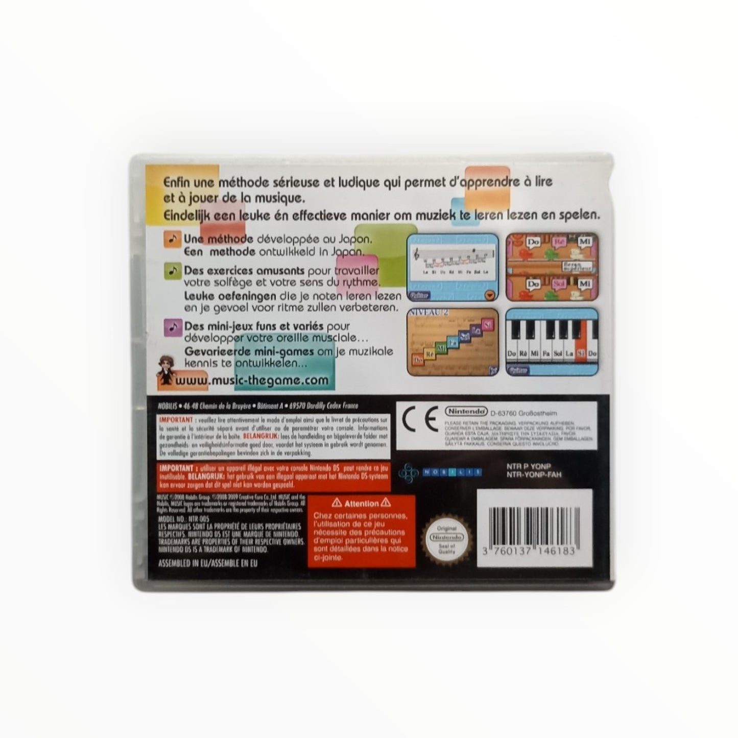Music Nintendo DS FRA complet