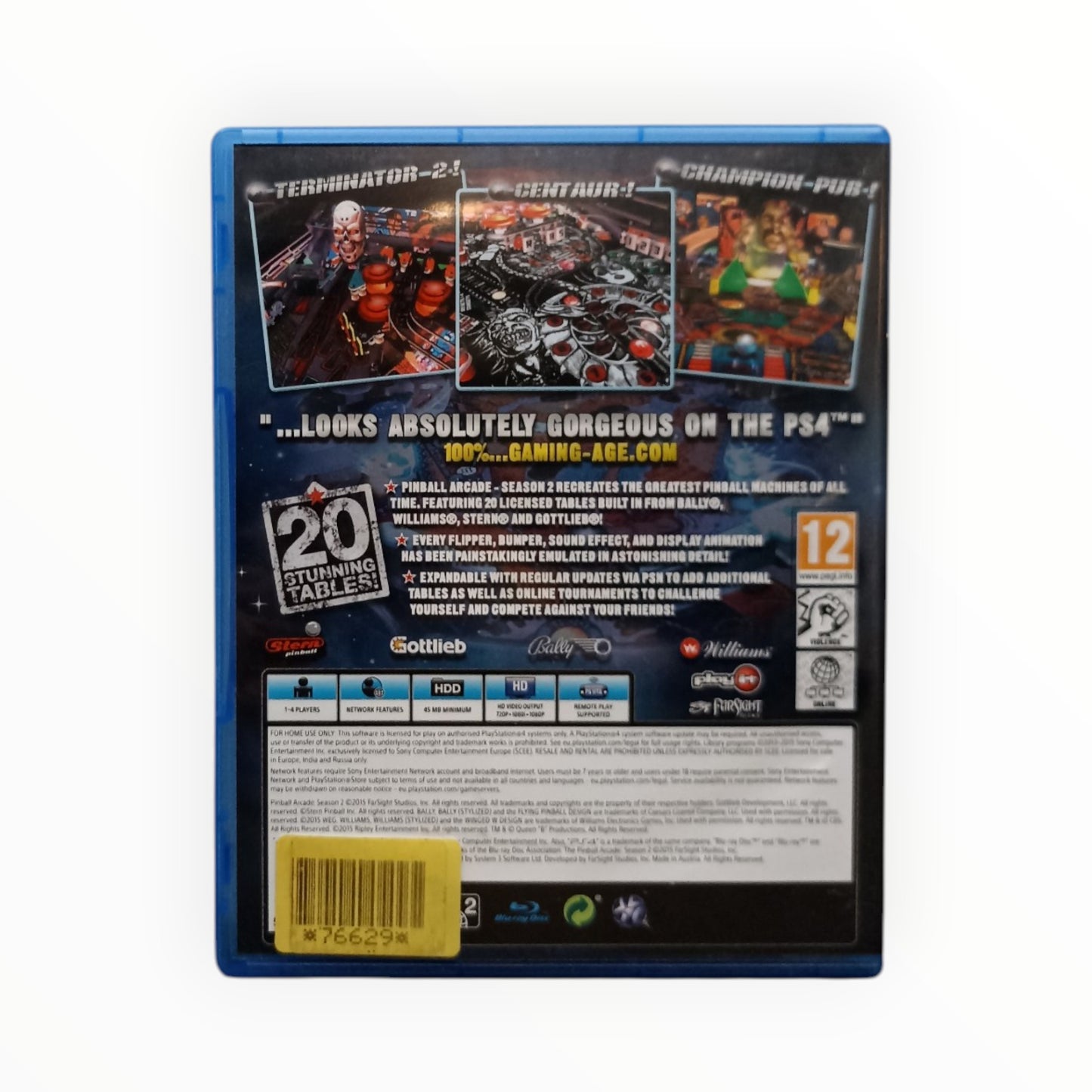 Pinball 2 PlayStation 4 (PS4)