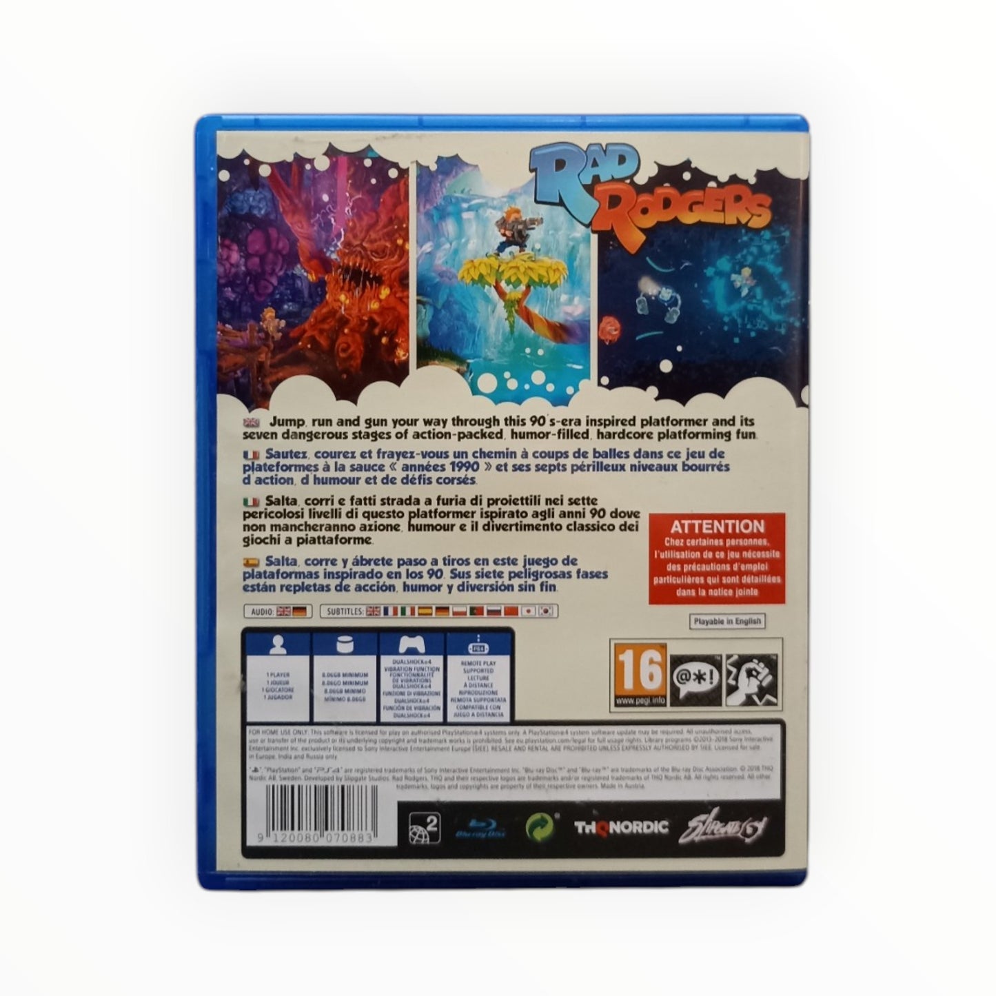 Rad Rodgers PlayStation 4 (PS4)