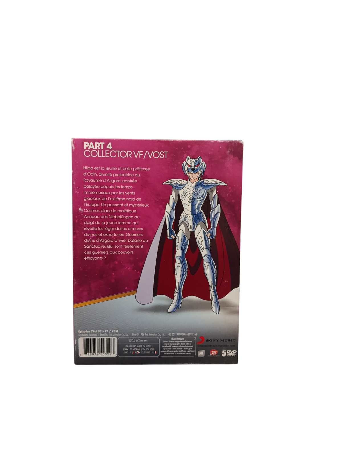 Saint Seiya Andromeda Box Part 4 DVD Collector FRA