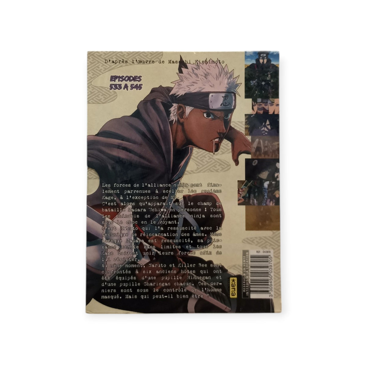 Naruto Shippuden Volume 25 DVD Collector Neuf FRA