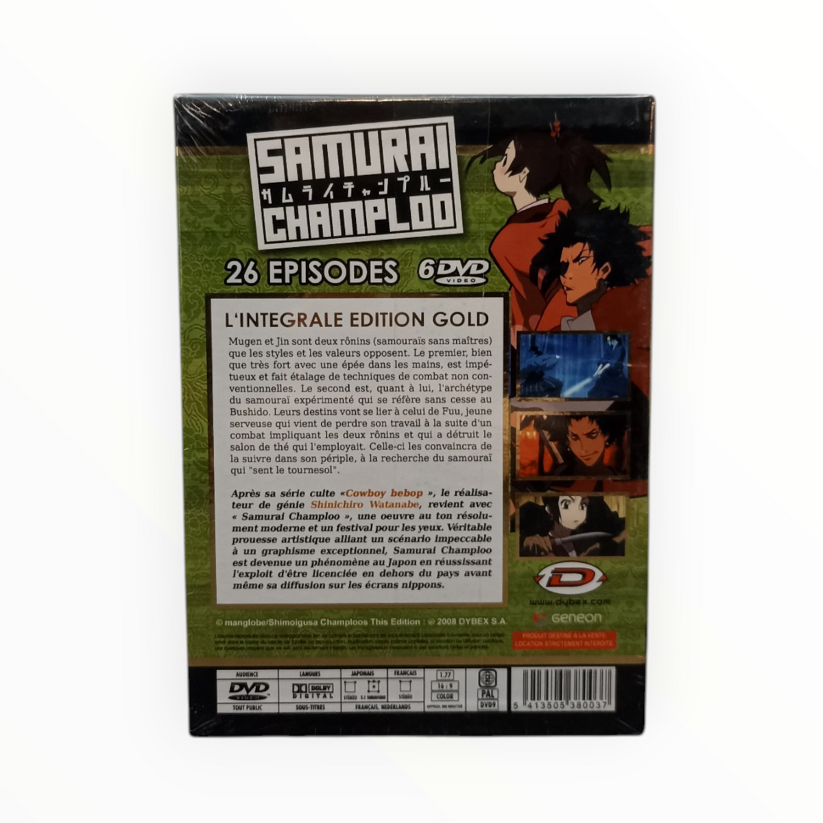 Samurai Champloo L'intégrale DVD Collector Neuf FRA