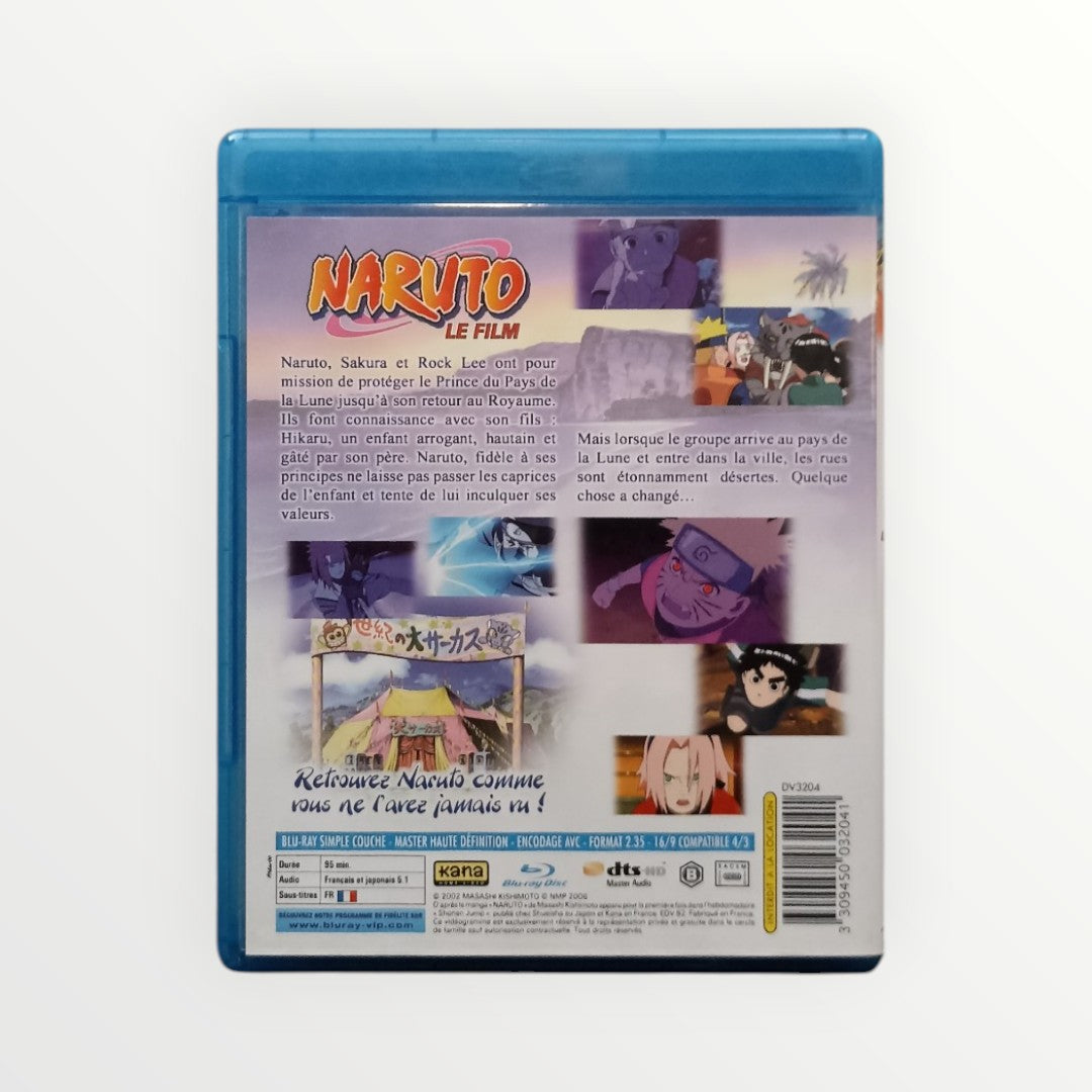 Naruto Mission Spéciale au Pays de la Lune Blueray DVD Classic Neuf Blister FR