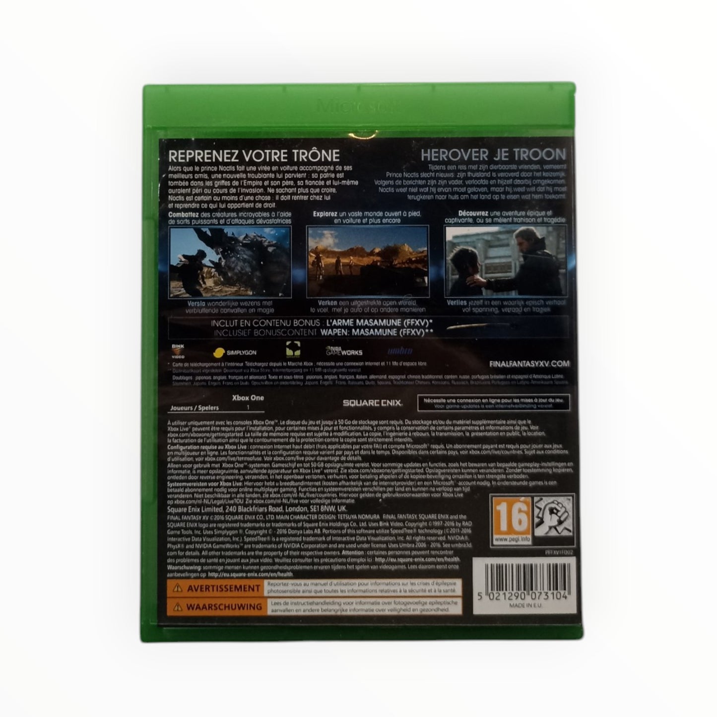 Final Fantasy XV Xbox One
