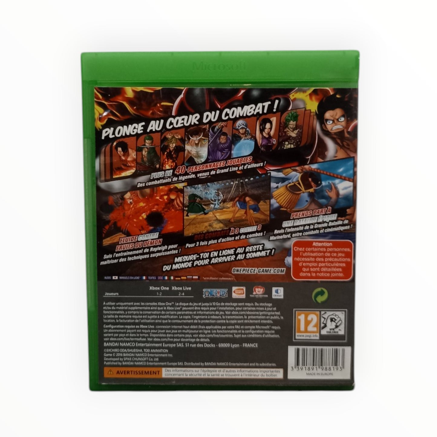 One Piece Burning Blood Xbox One