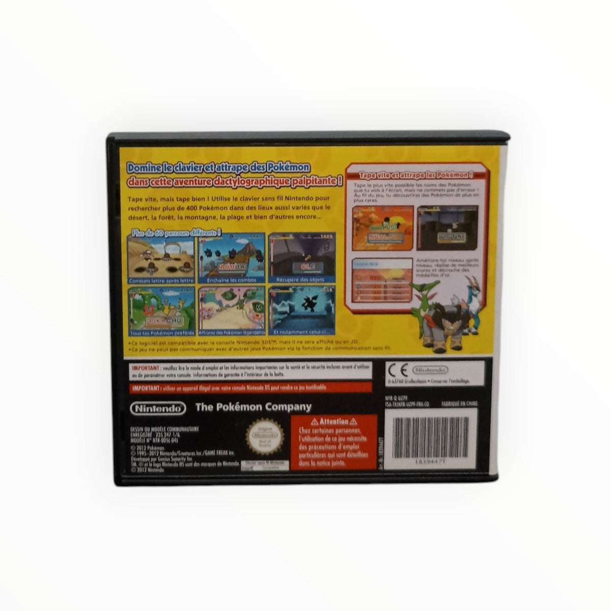 Pokémon La Conquête du Clavier Nintendo DS