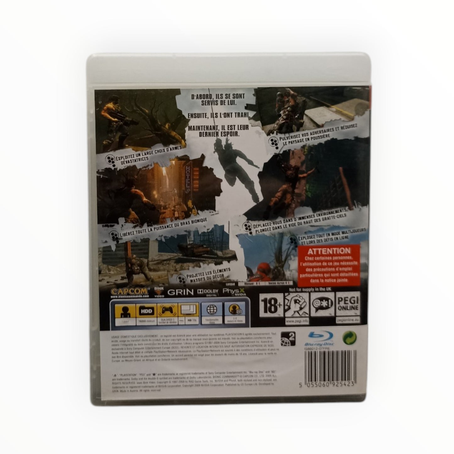Bionic Commando Playstation 3 (PS3)