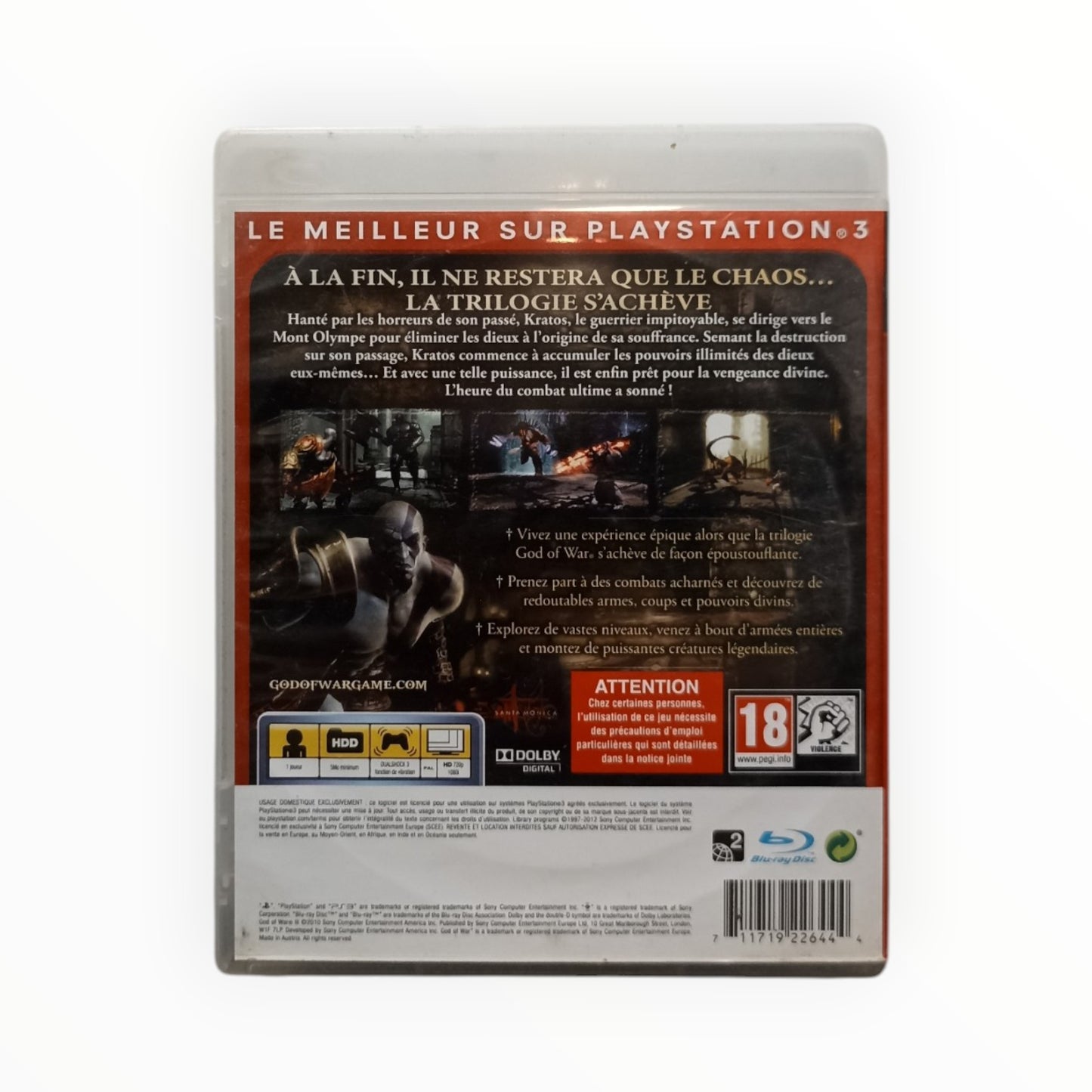 God Of War III Playstation 3 (PS3)