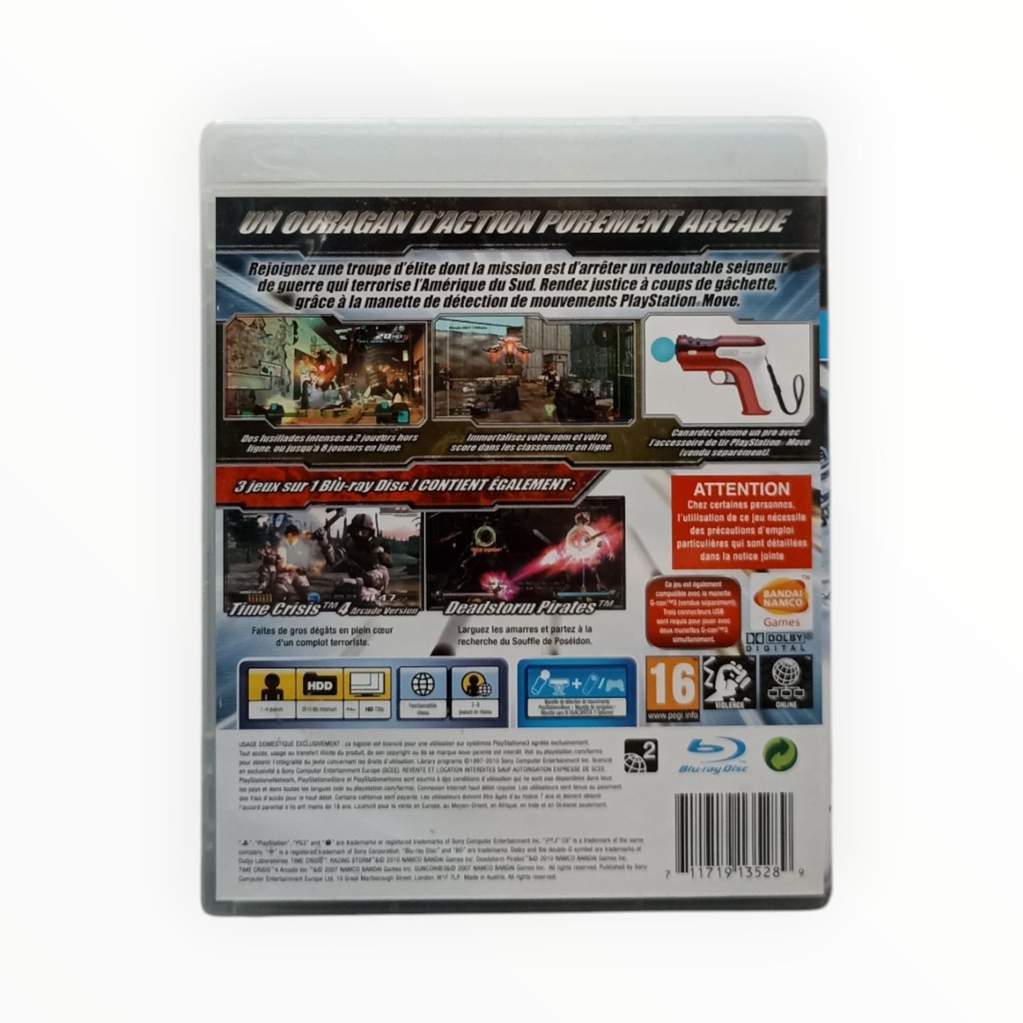Time Crisis Razing Storm Playstation 3 (PS3)
