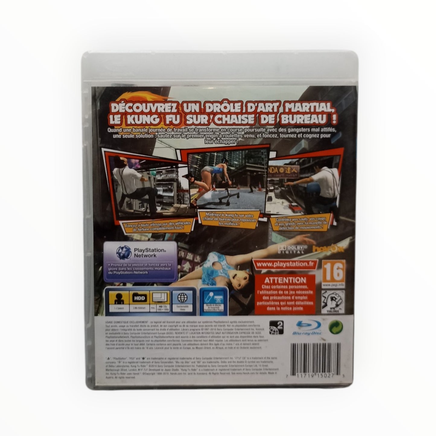 Kung Fu Rider Playstation 3 (PS3)